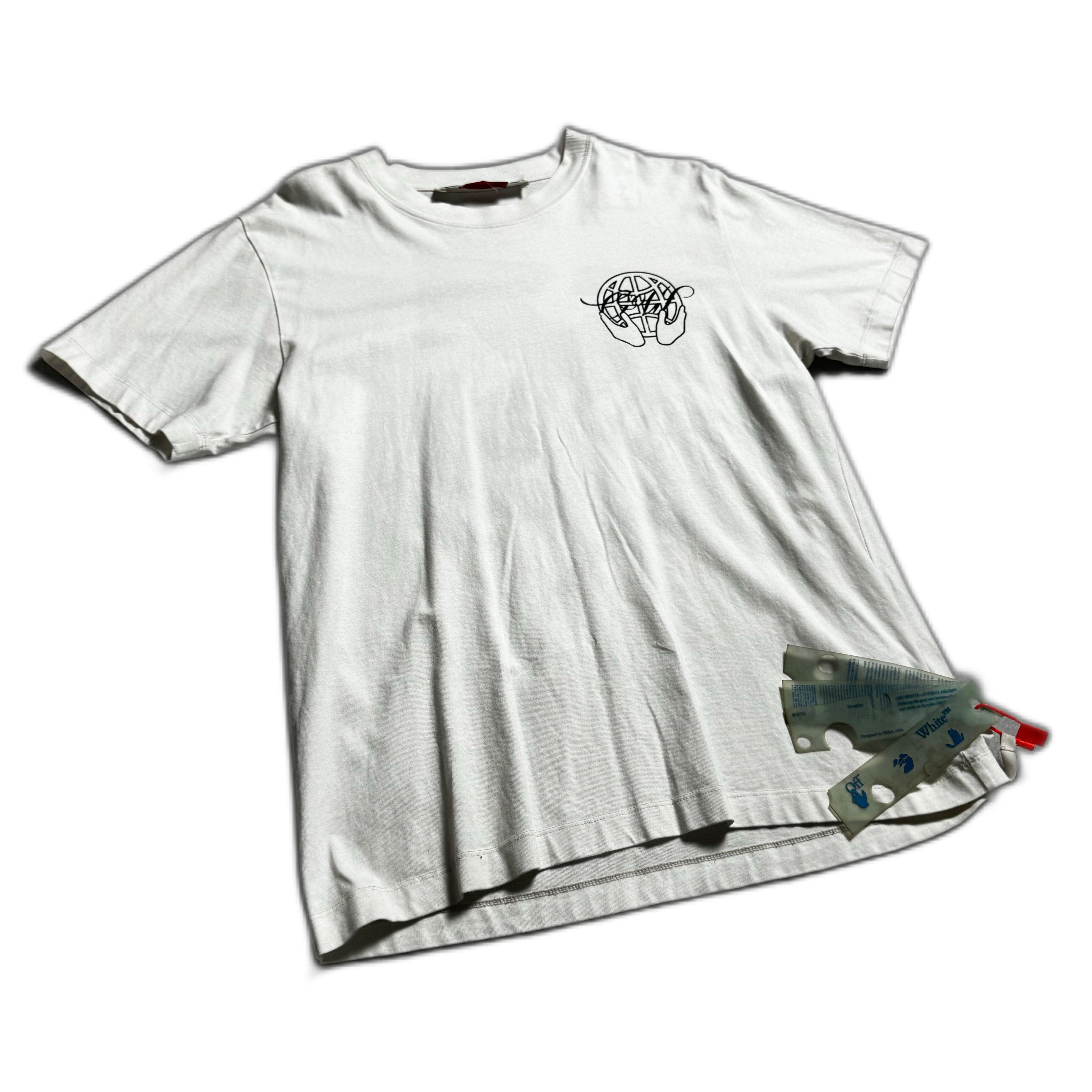 White Off-White Tee - L