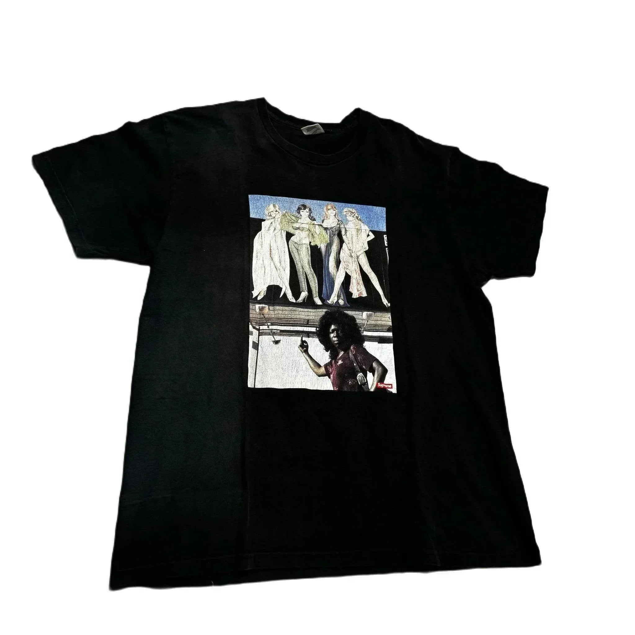 Black Supreme Tee - L
