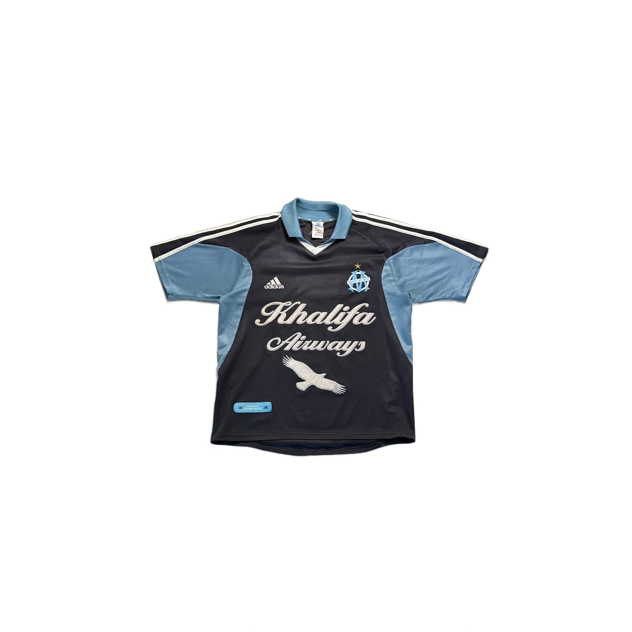 2001 - 02 Olympique Marseille Away Shirt - M