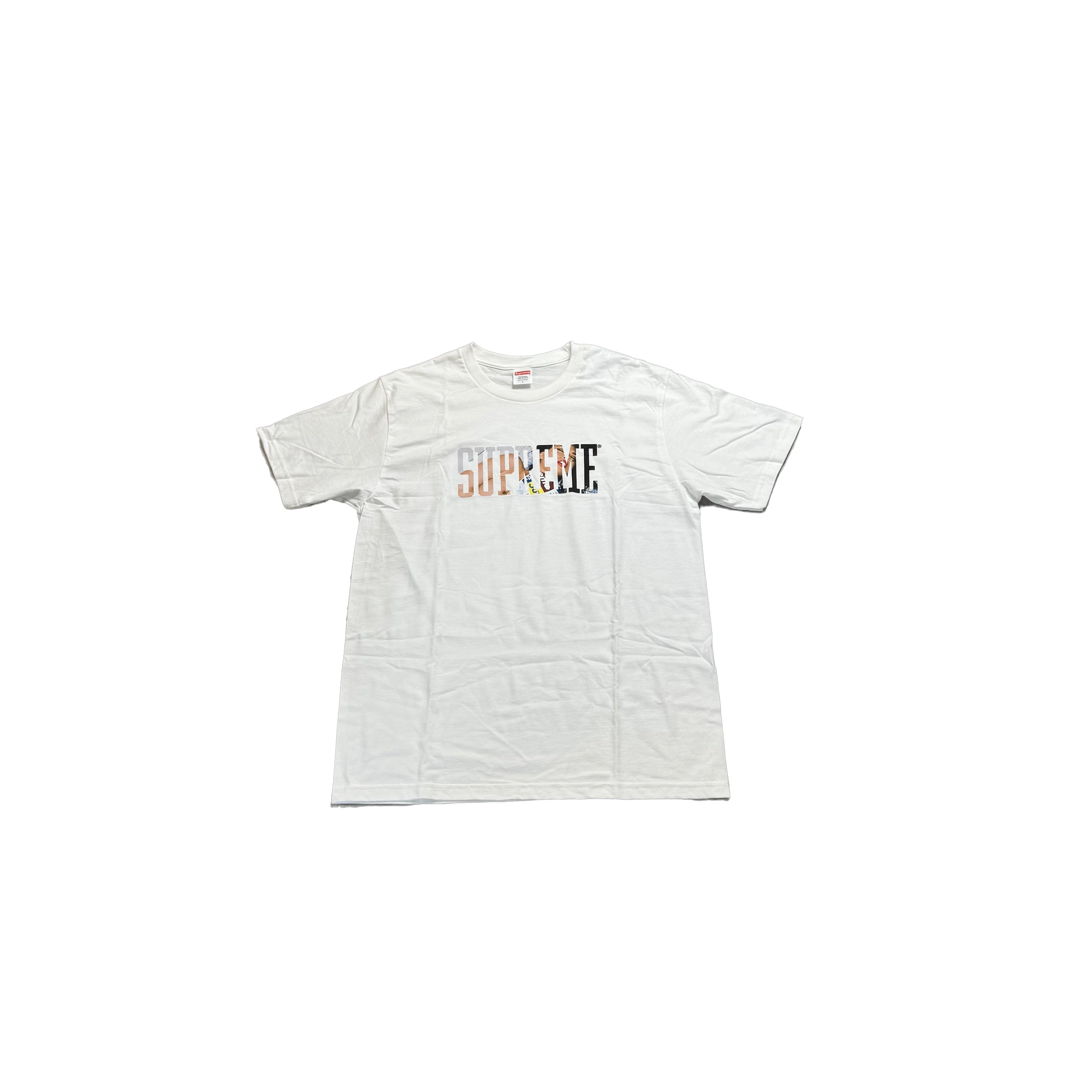 Brand New White Supreme Tee - L
