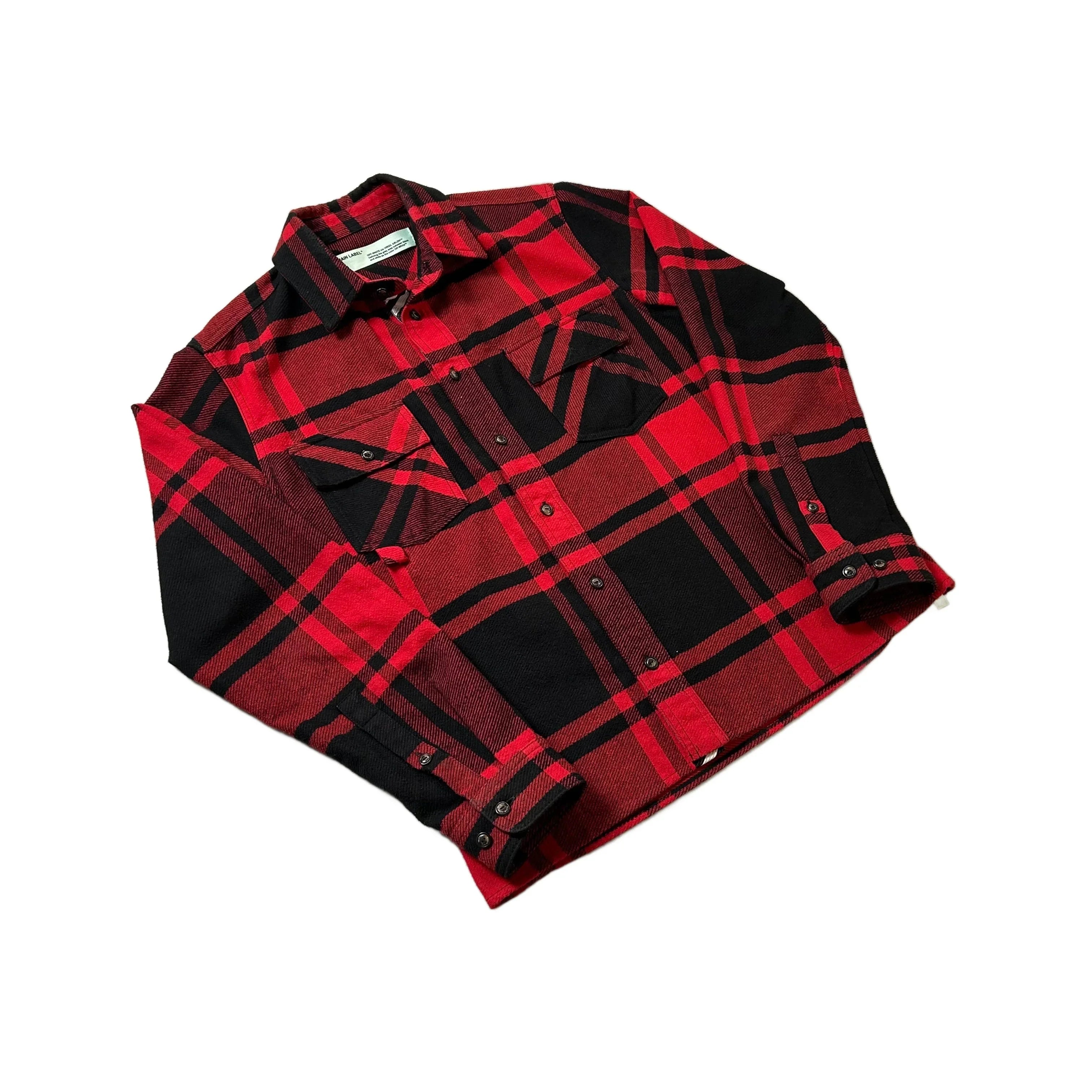 Red Off-White Overshirt - S