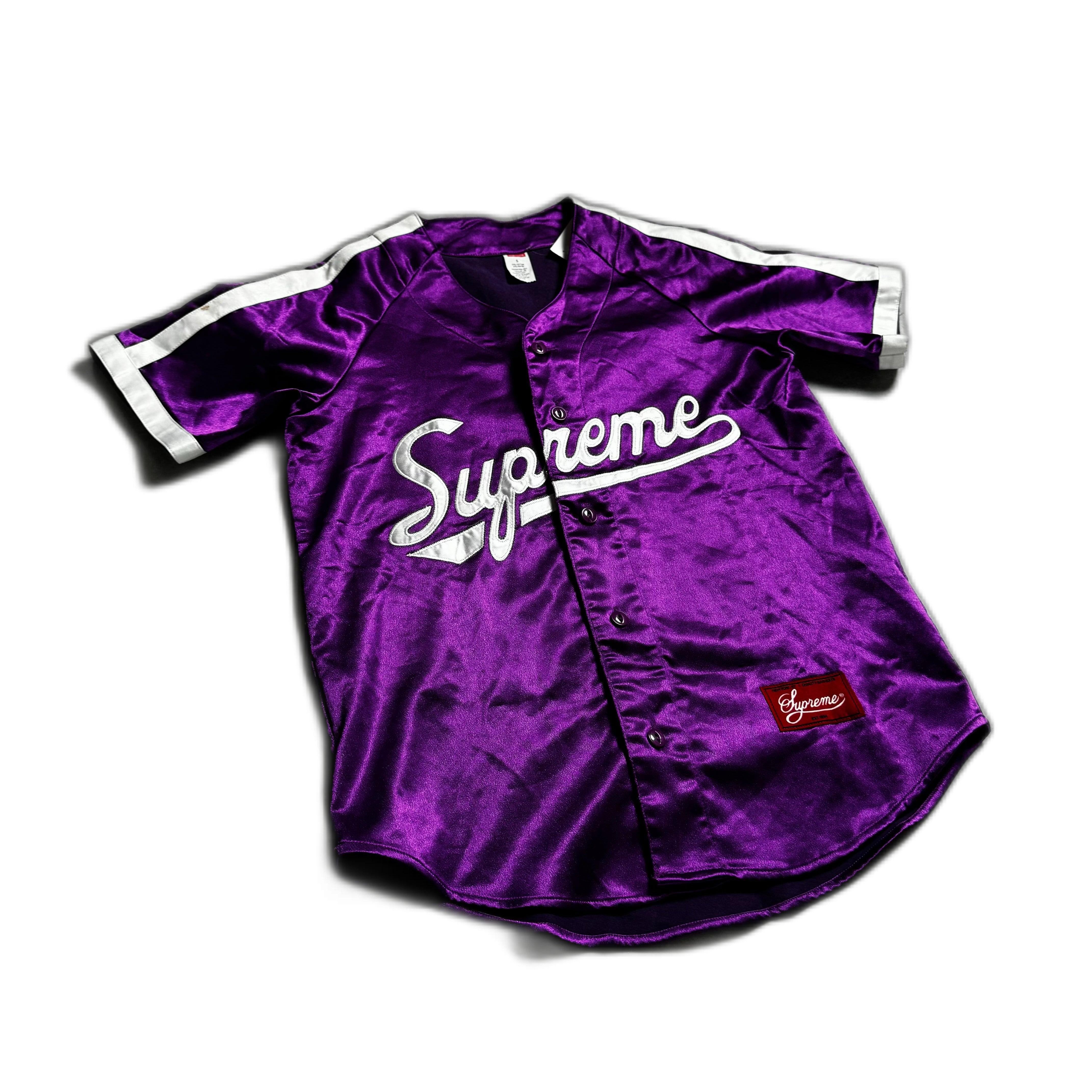 Purple Supreme Baseball Shirt - S