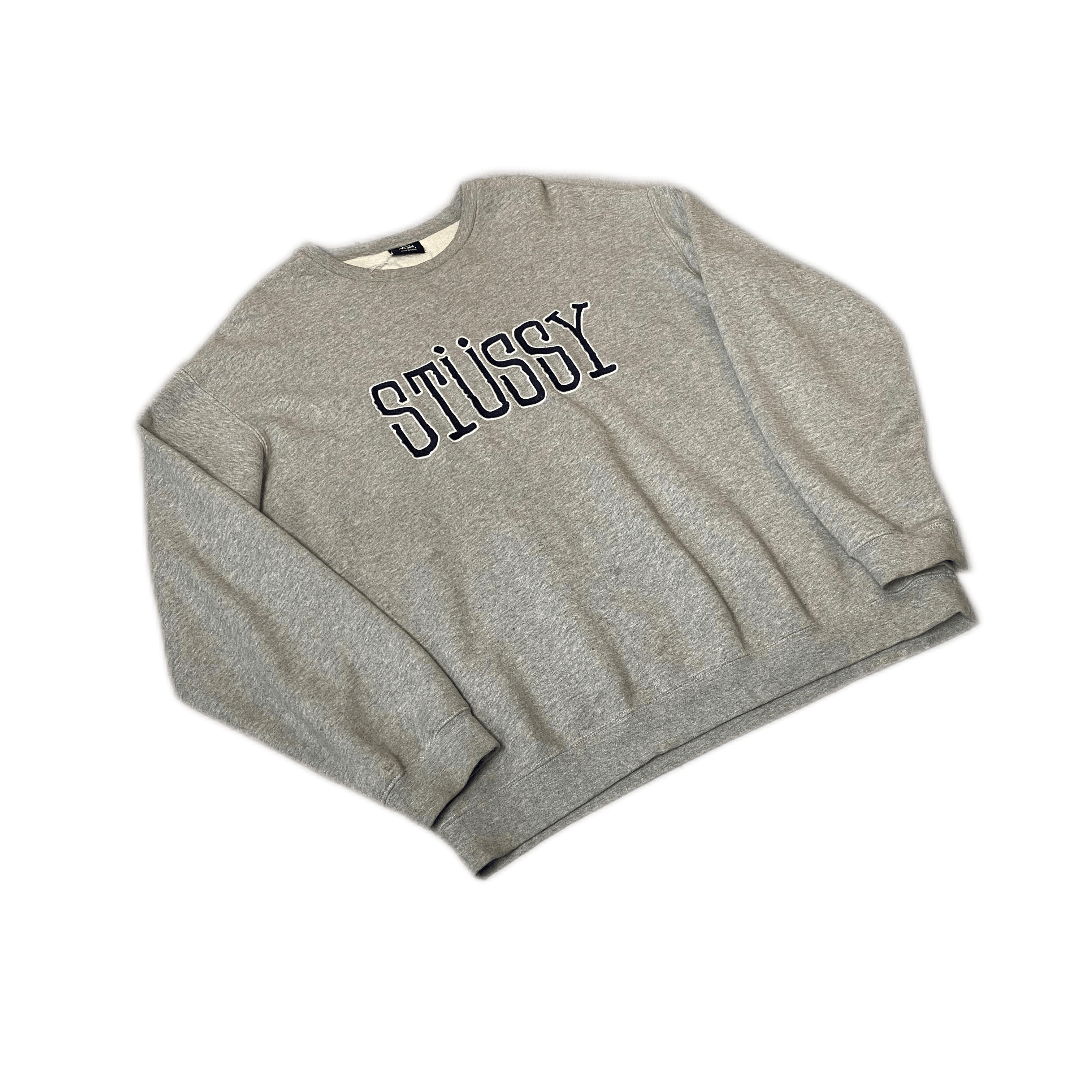Grey Stussy Sweatshirt - M