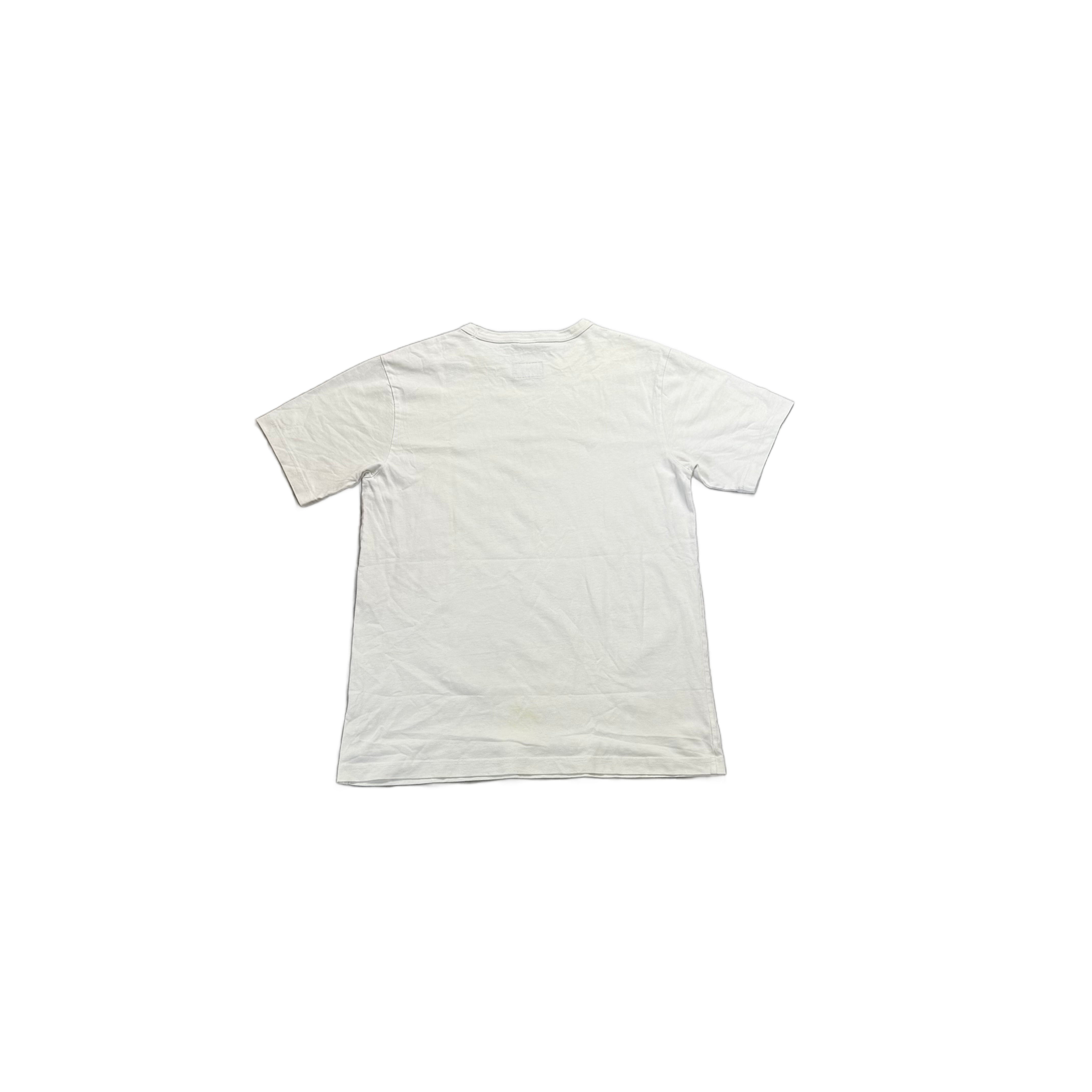 White Stussy Tee - L
