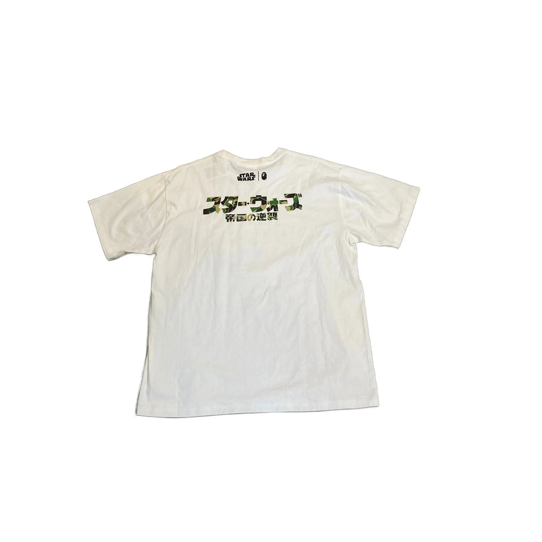 White A Bathing Ape (BAPE) x Star Wars Tee - XXL