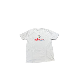 Brand New White Slawn Rolex Tee - L