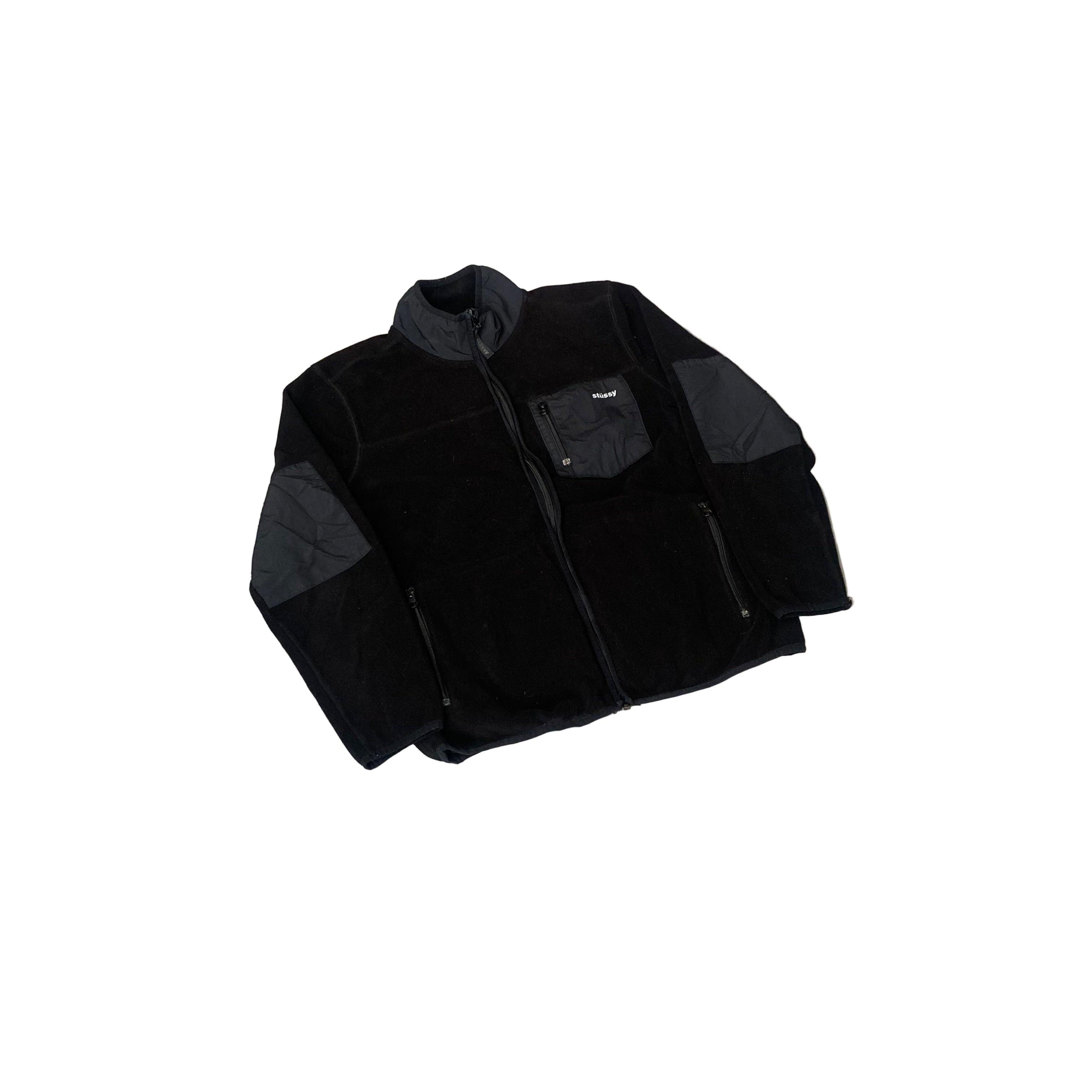 Black Stussy Fleece - S