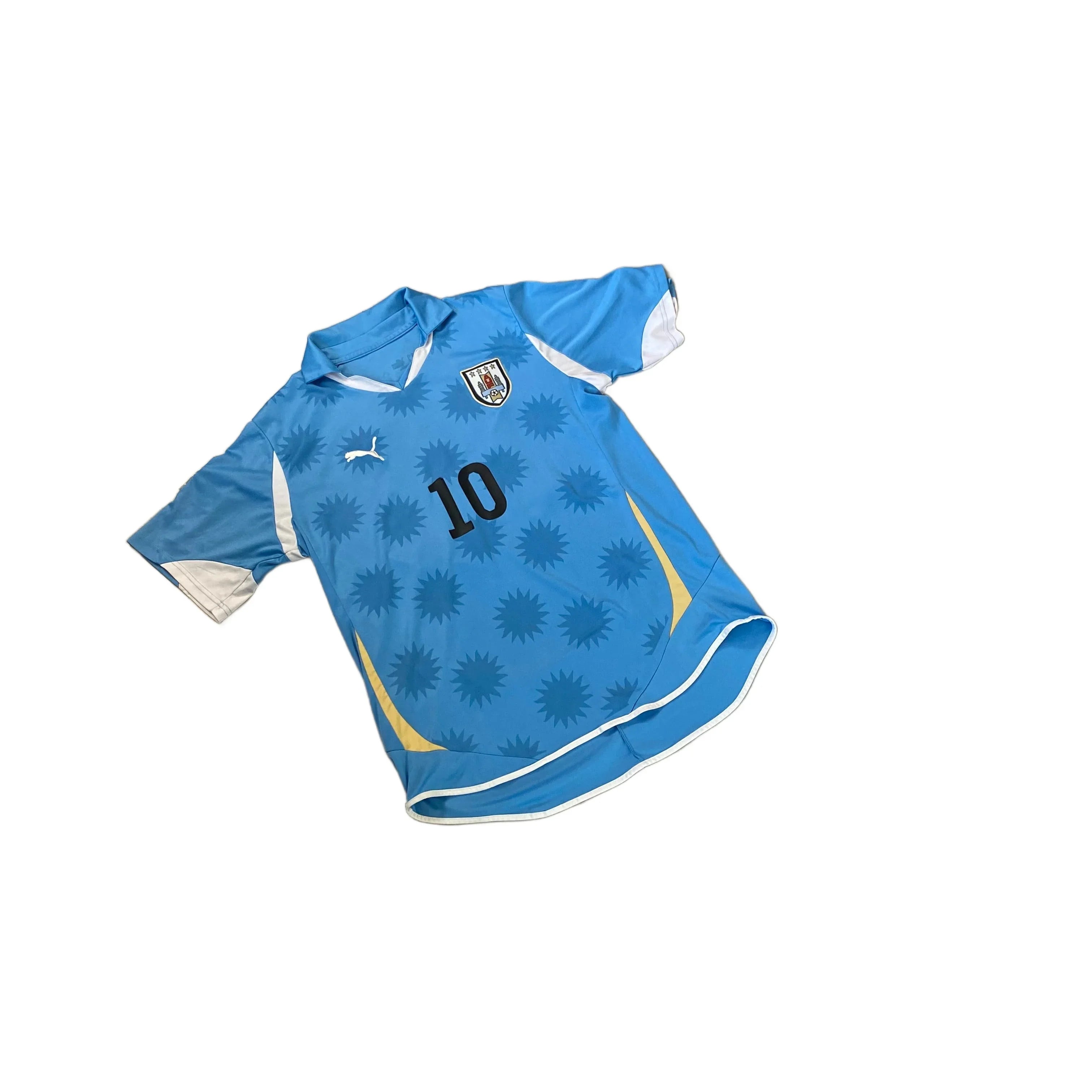 2010 Urugary Home 'Forlan' Shirt - XL
