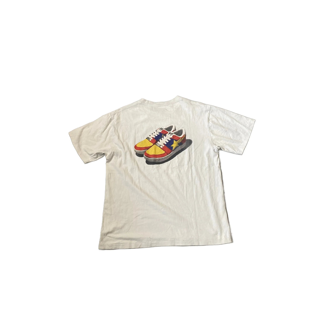 White A Bathing Ape (BAPE) Tee - L