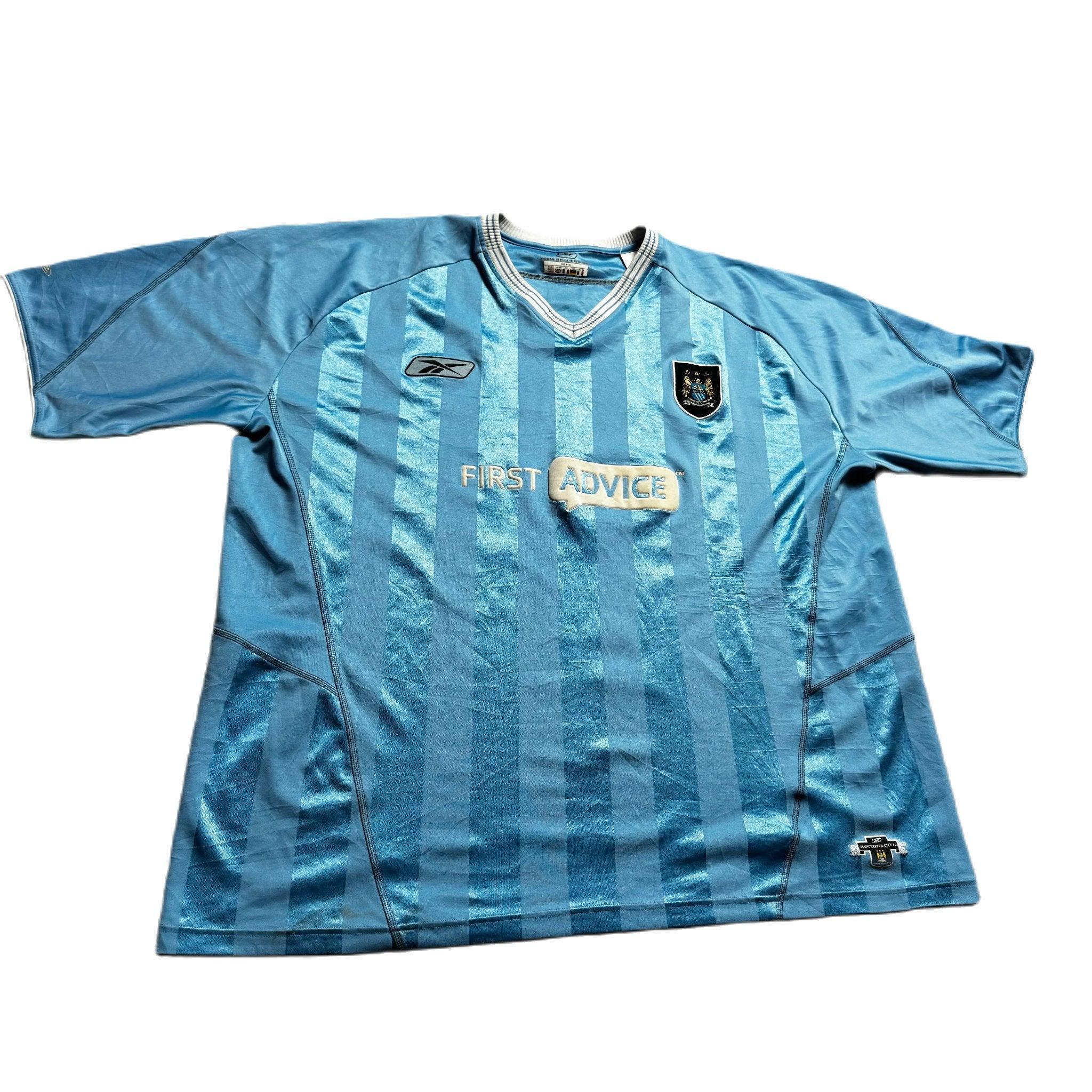 2003 - 04 Manchester City Home Shirt - XXXL