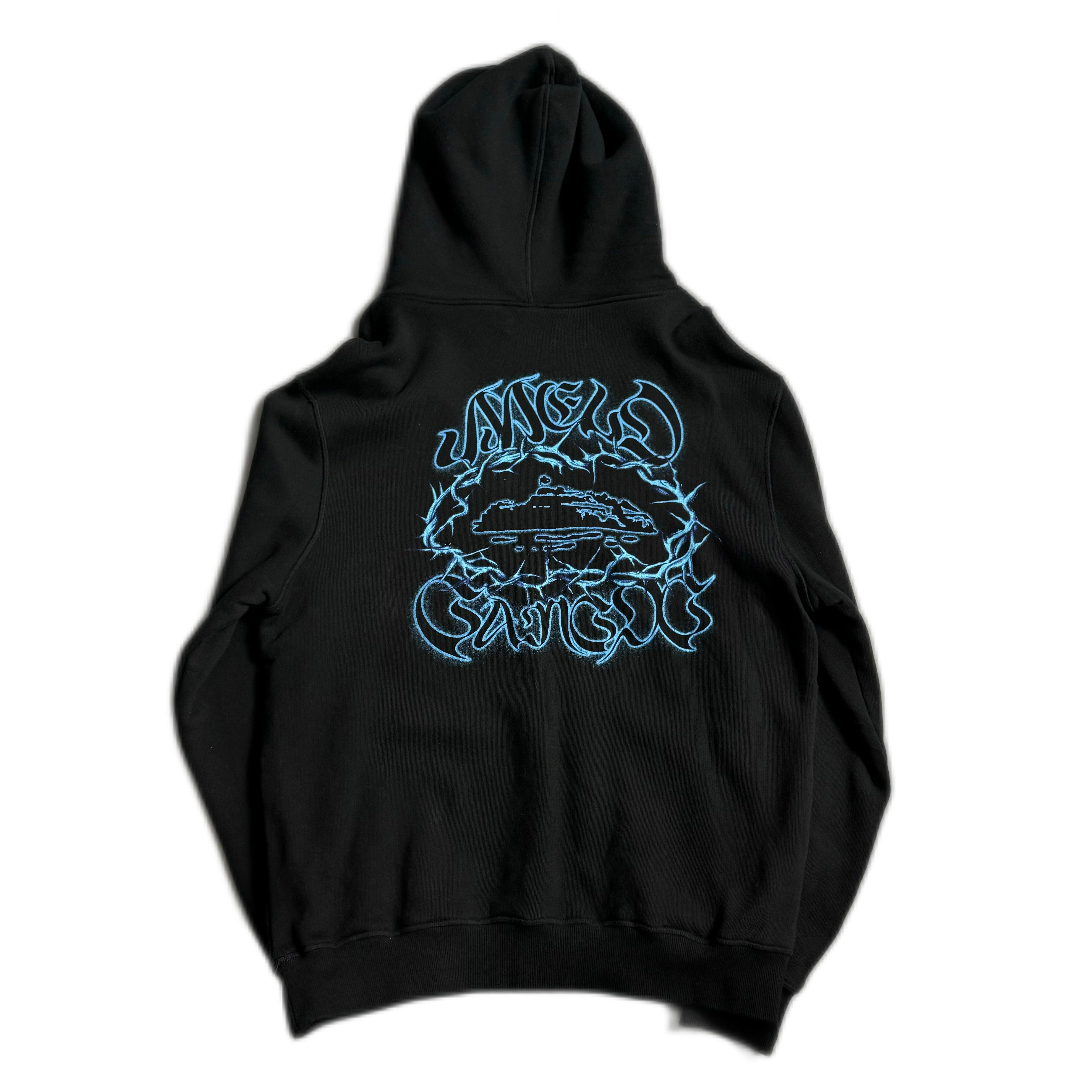 Black Corteiz Hoodie - L