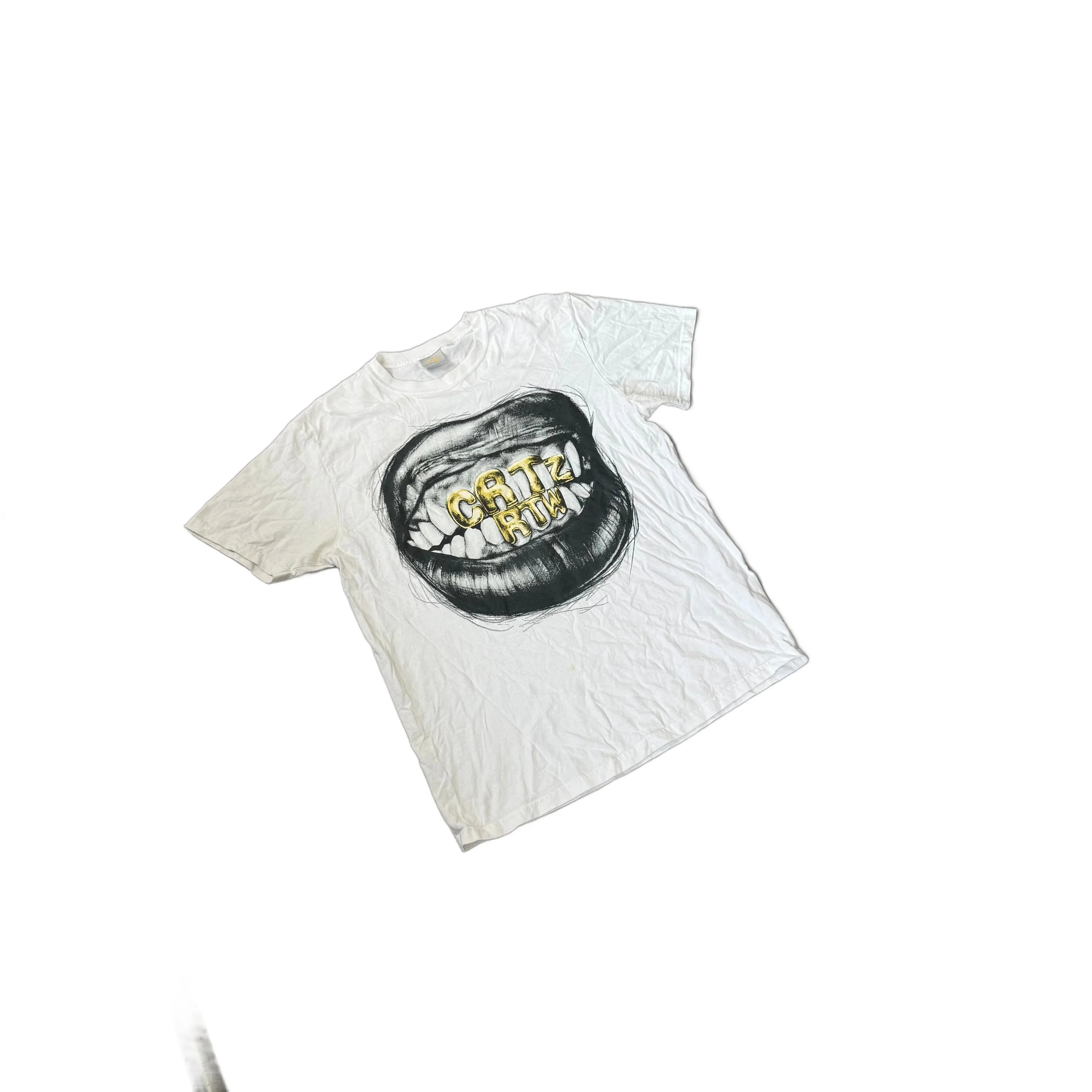 White Corteiz Tee - L