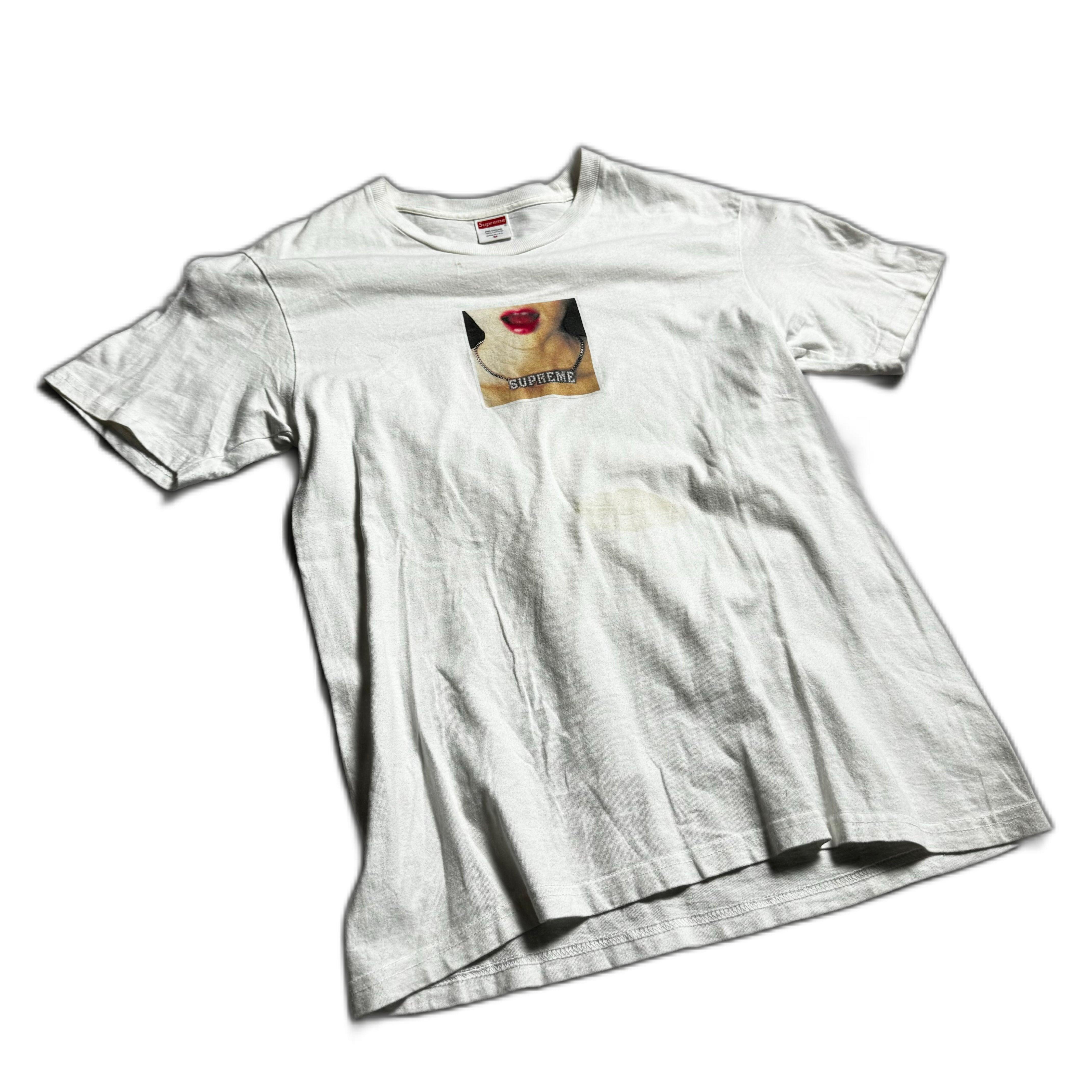 White Supreme Tee - M