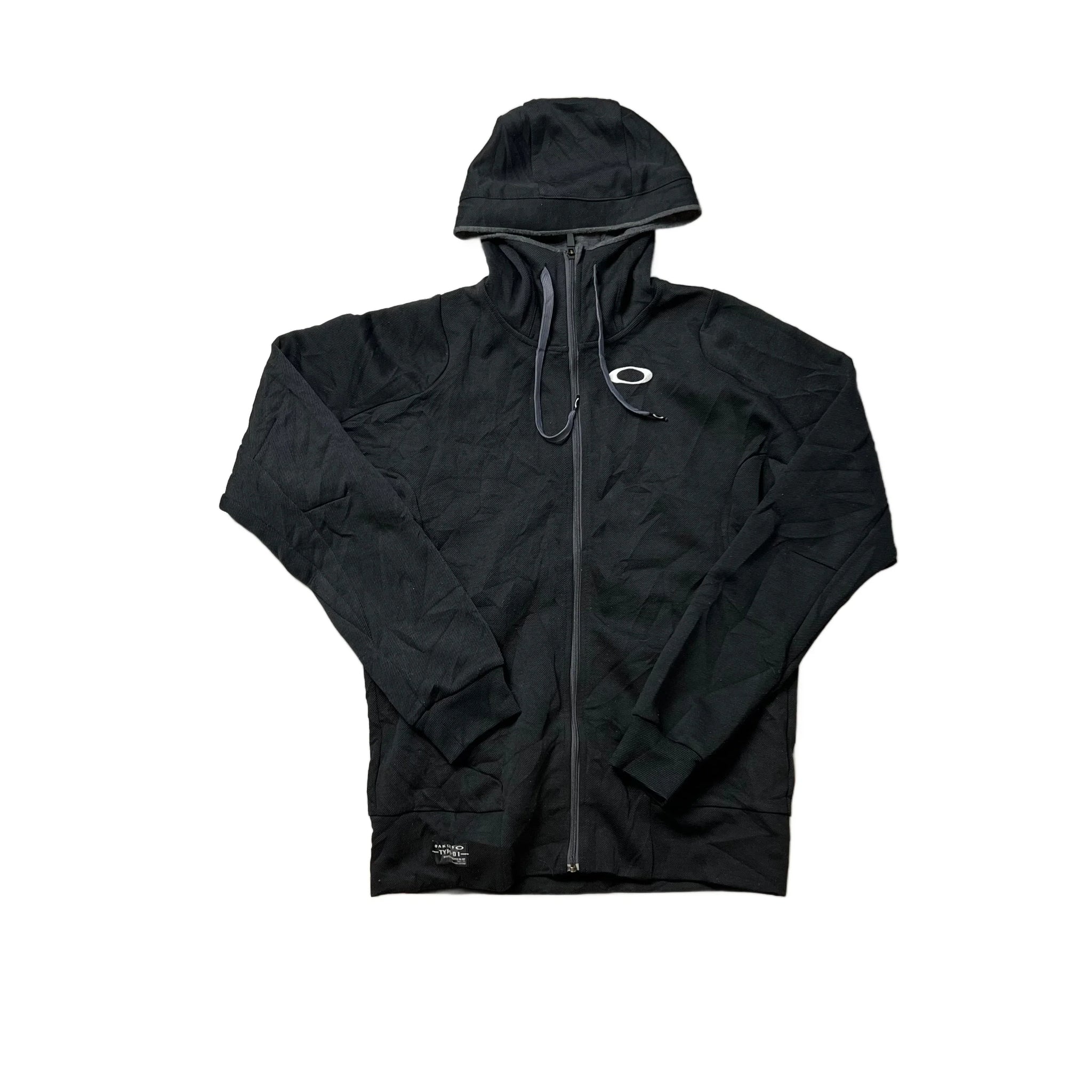 Black Oakley Zip Up Hoodie - S