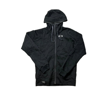 Black Oakley Zip Up Hoodie - S