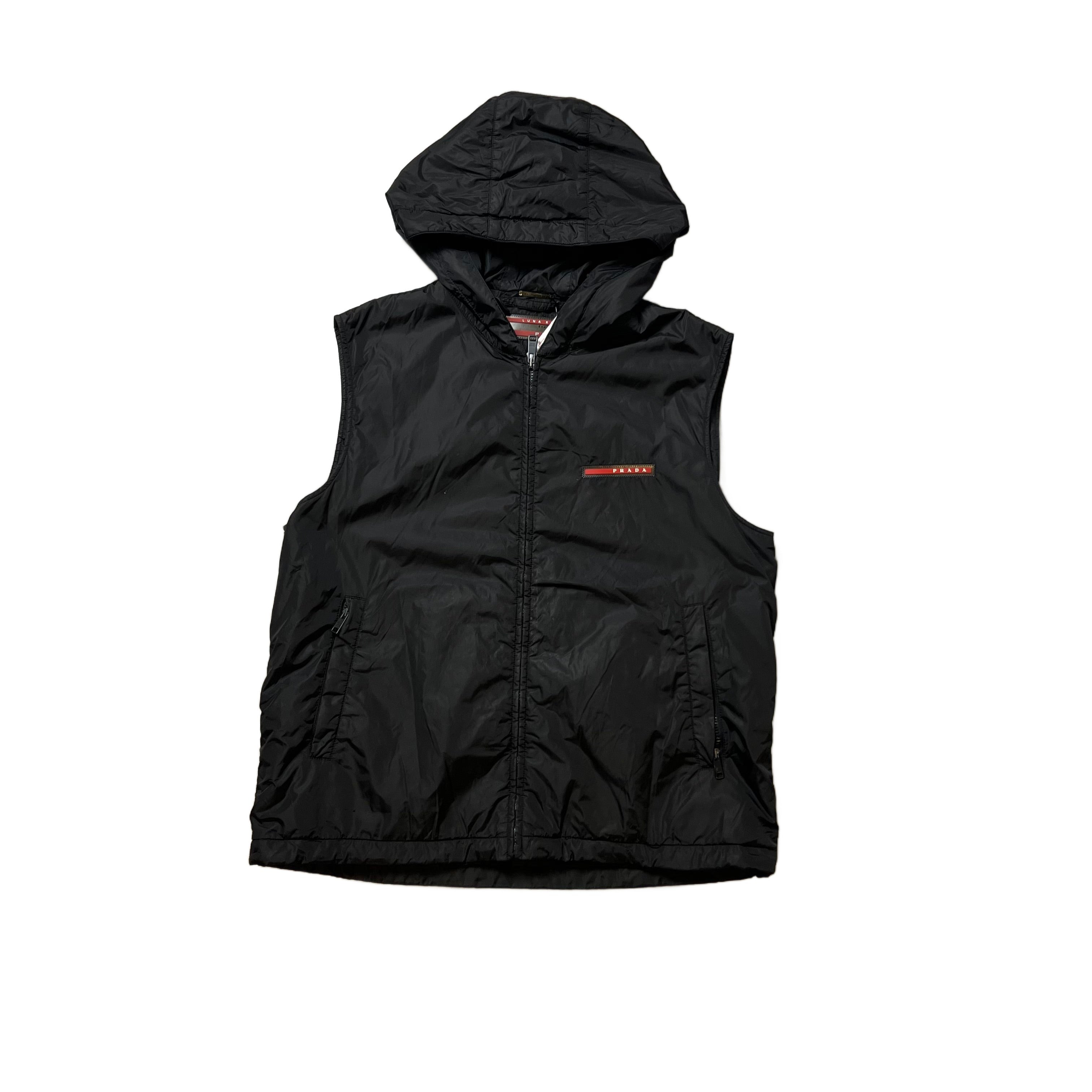 Black Prada Gilet - L