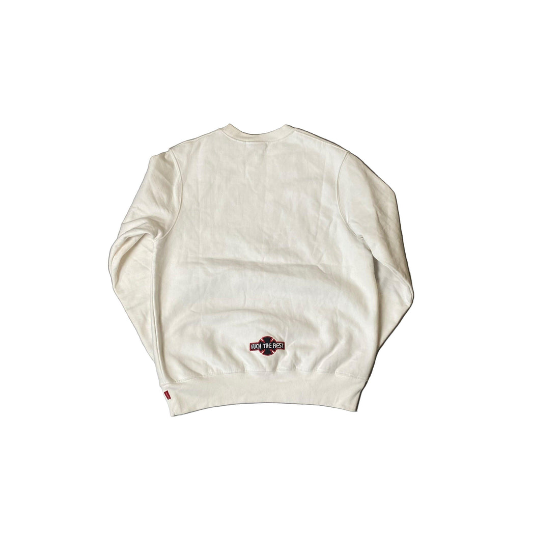 White Supreme Sweatshirt - M