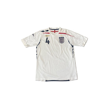 2007 - 09 England Home 'Gerrard' Shirt - L