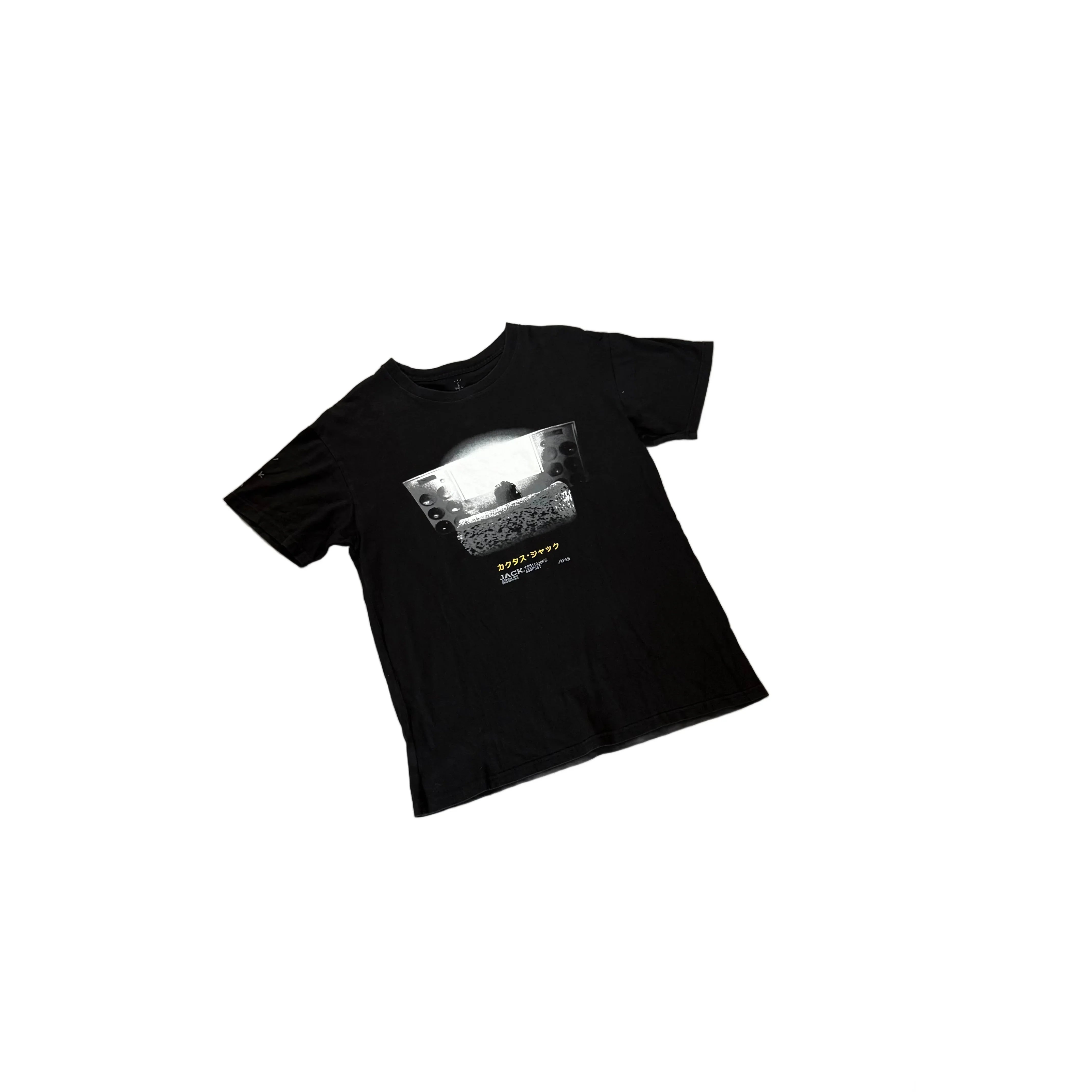 Black Travis Scott Tee - M