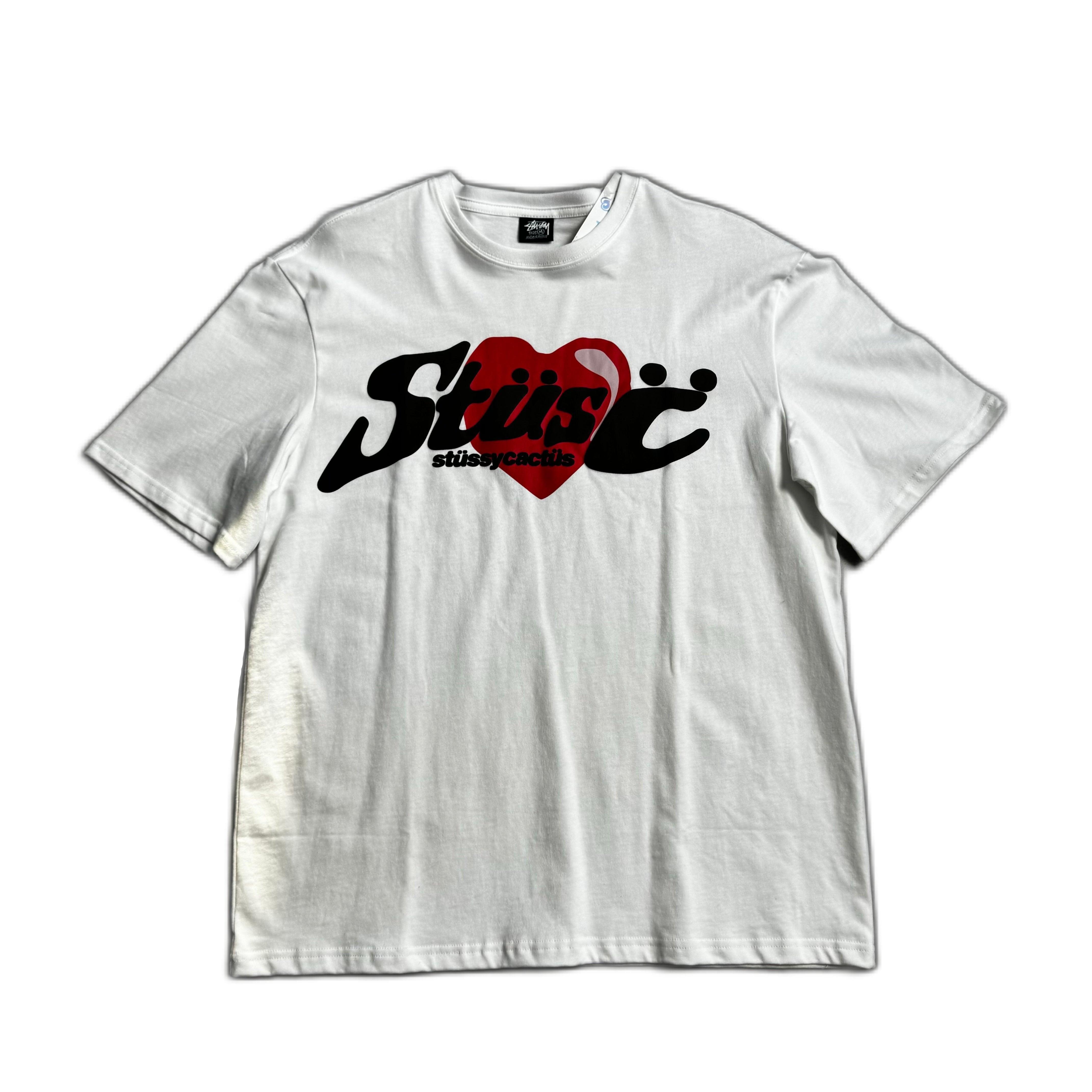 White Stussy x Cactus Plant Flea Market (CPFM) Tee - M