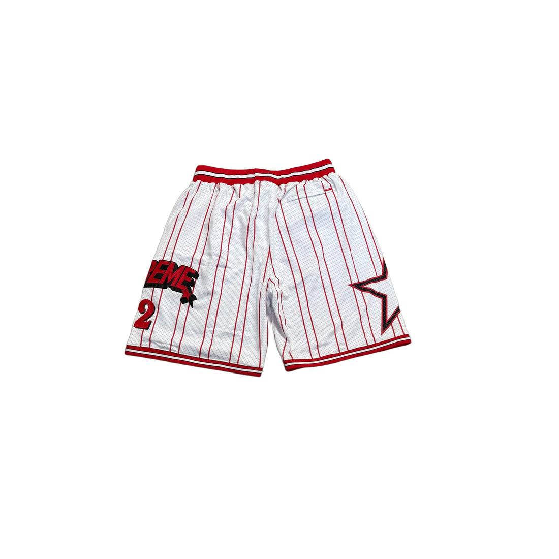 White Supreme Shorts - XL