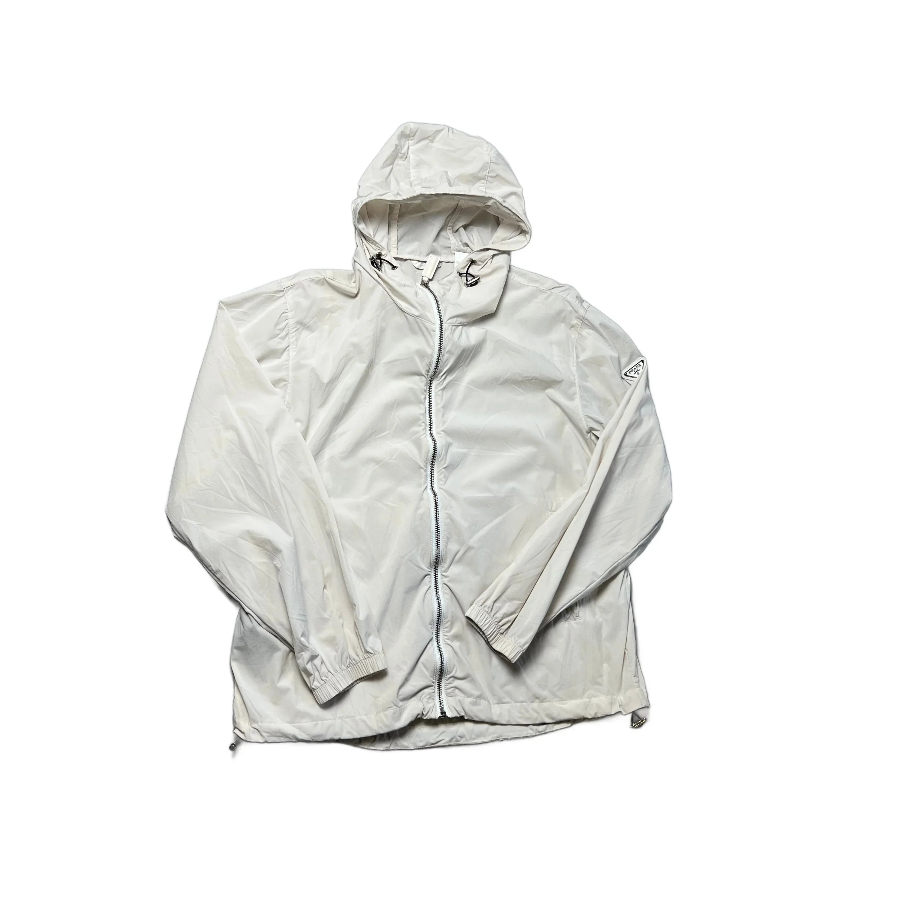 Vintage White Prada Jacket - XL