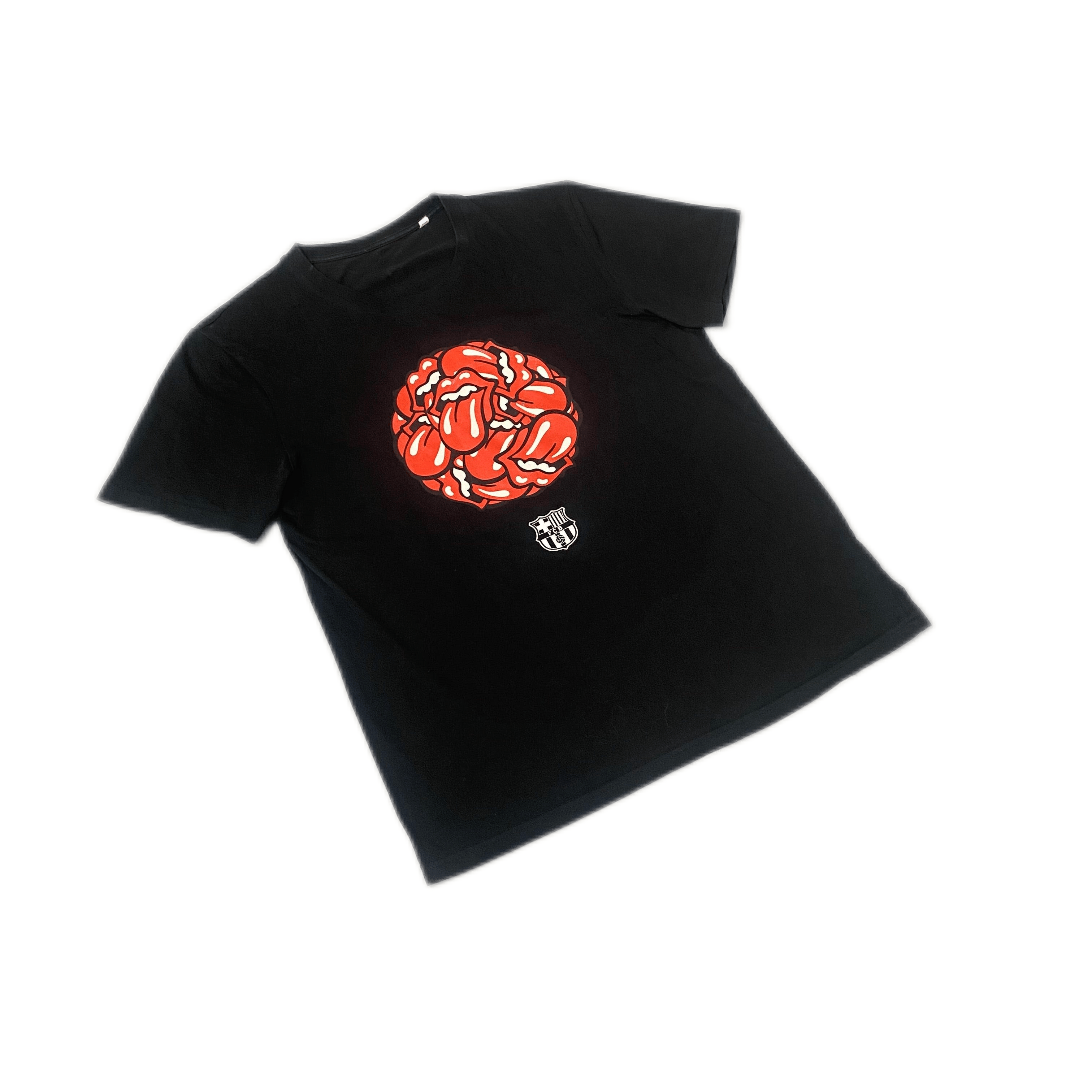 Black Barcelona x Stone Roses Tee - L