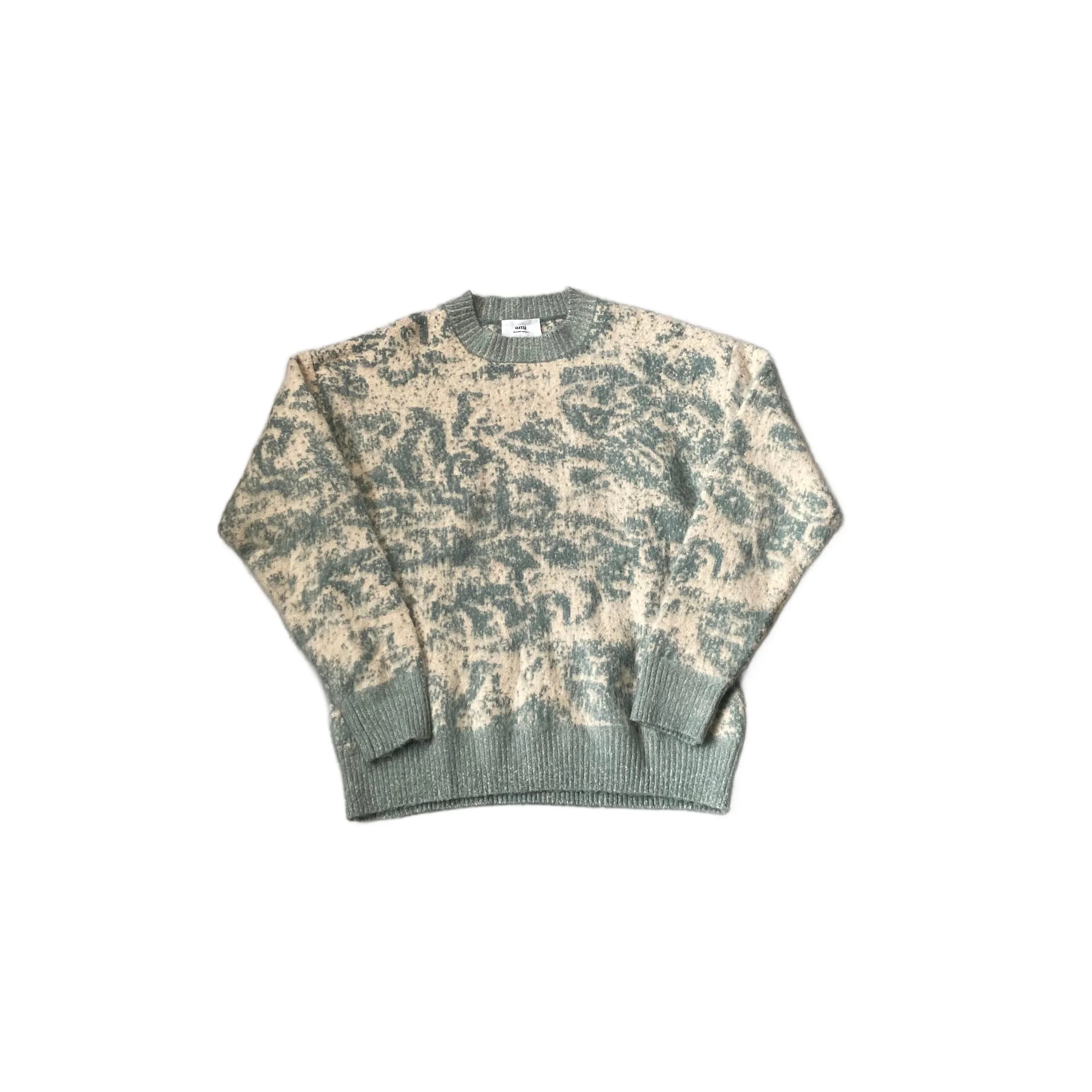 Ami Paris Knitted Sweatshirt - L