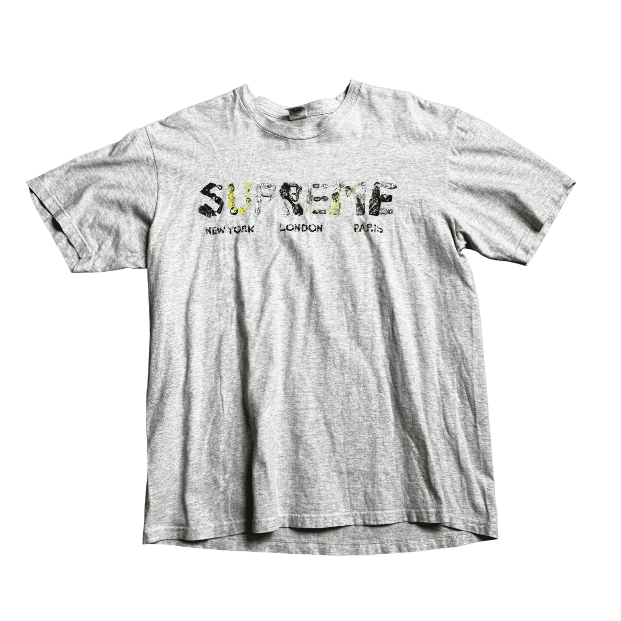 White Supreme Tee - L