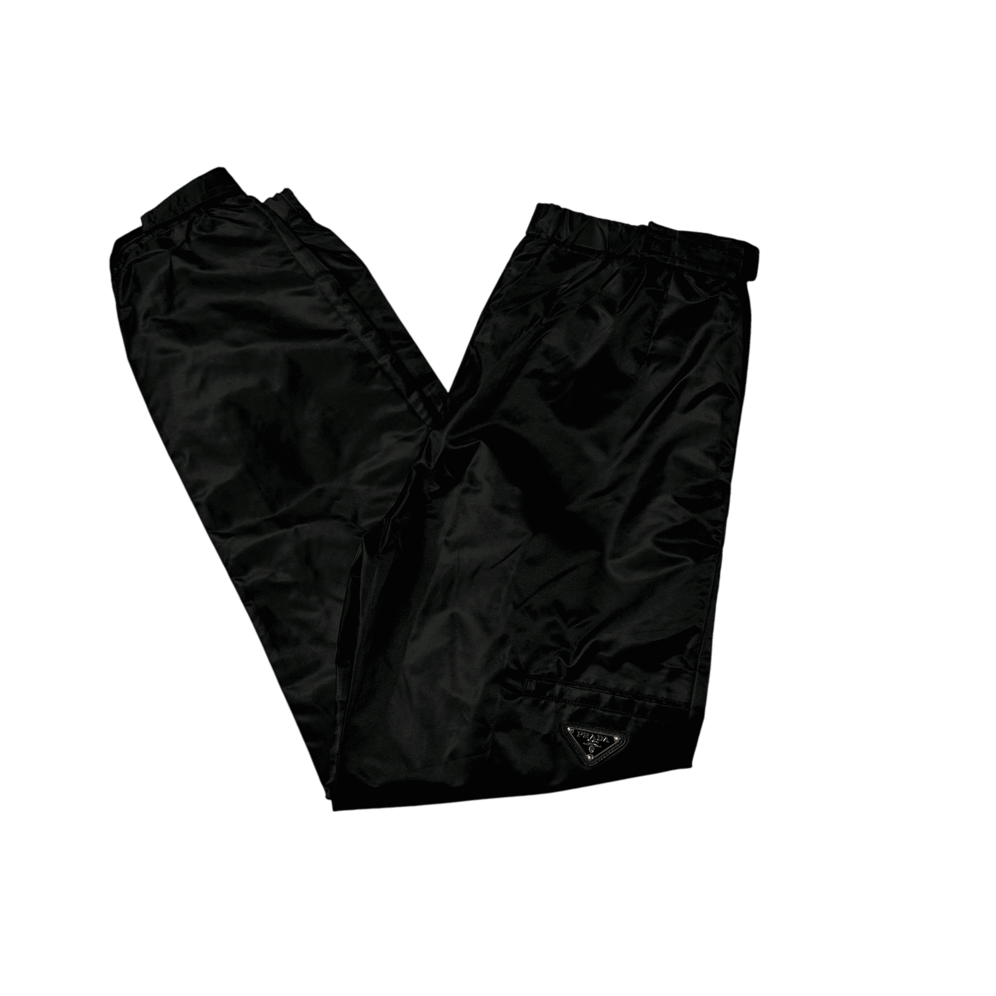 Black Prada Nylon Bottoms - 38