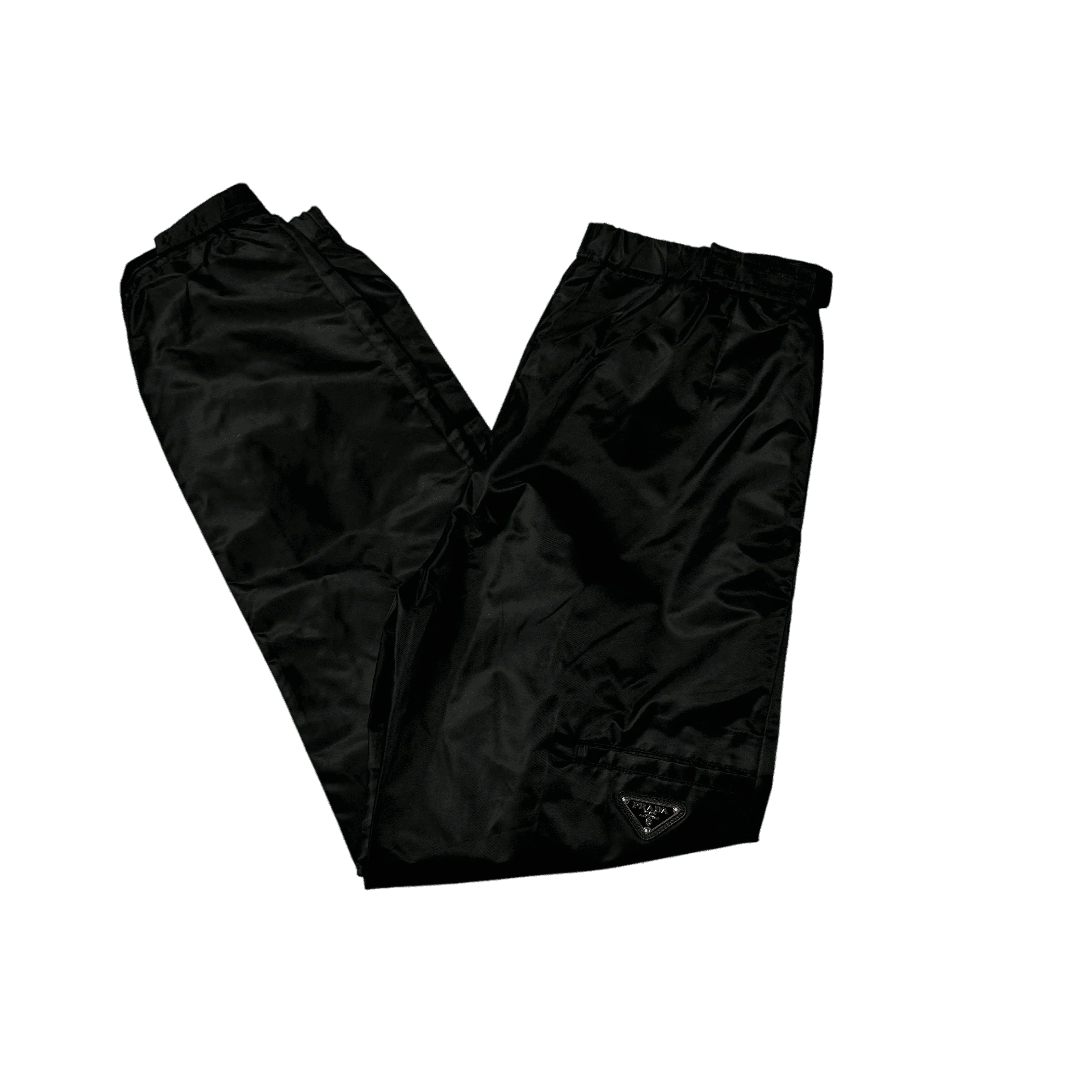 Black Prada Nylon Bottoms - 38