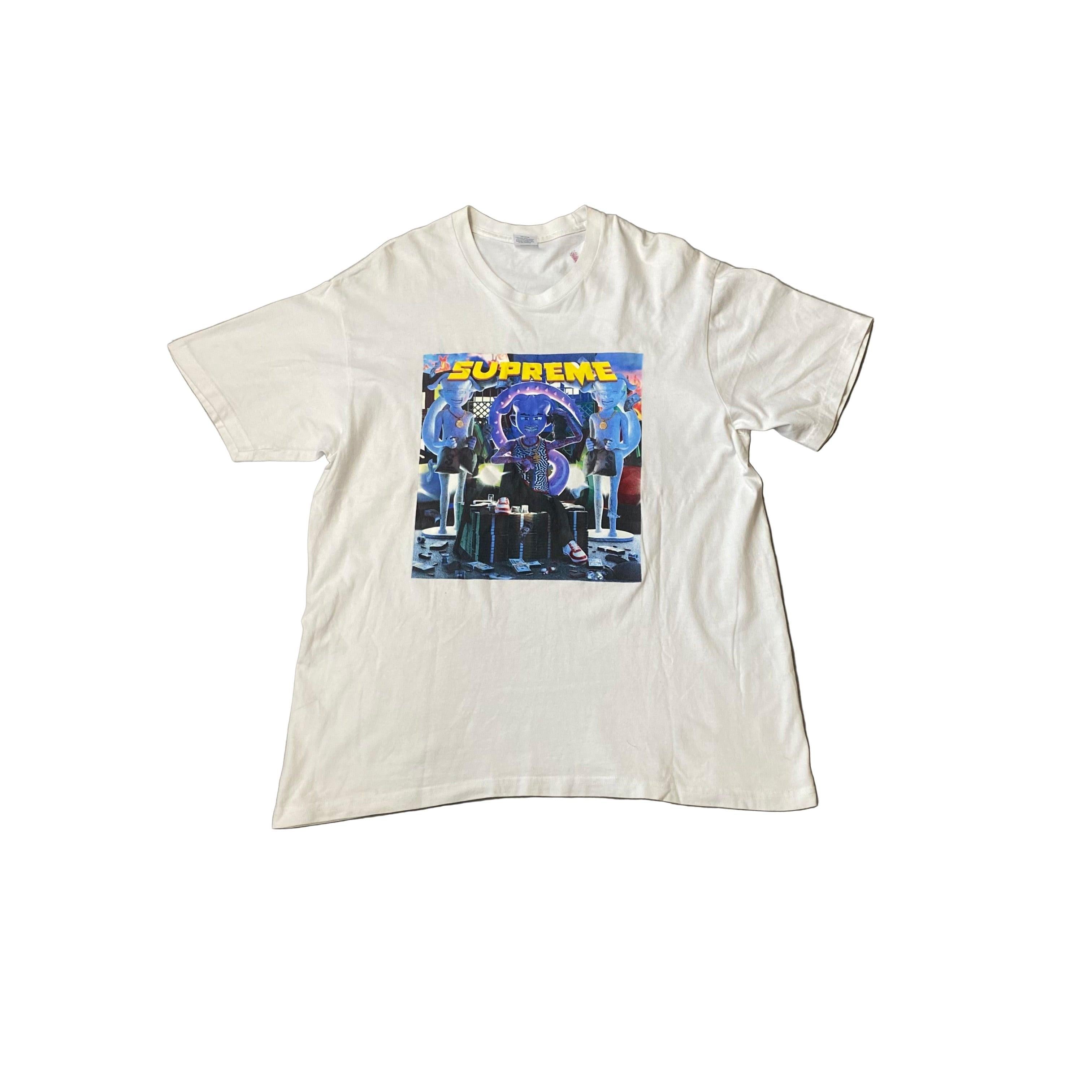 White Supreme Tee - XL