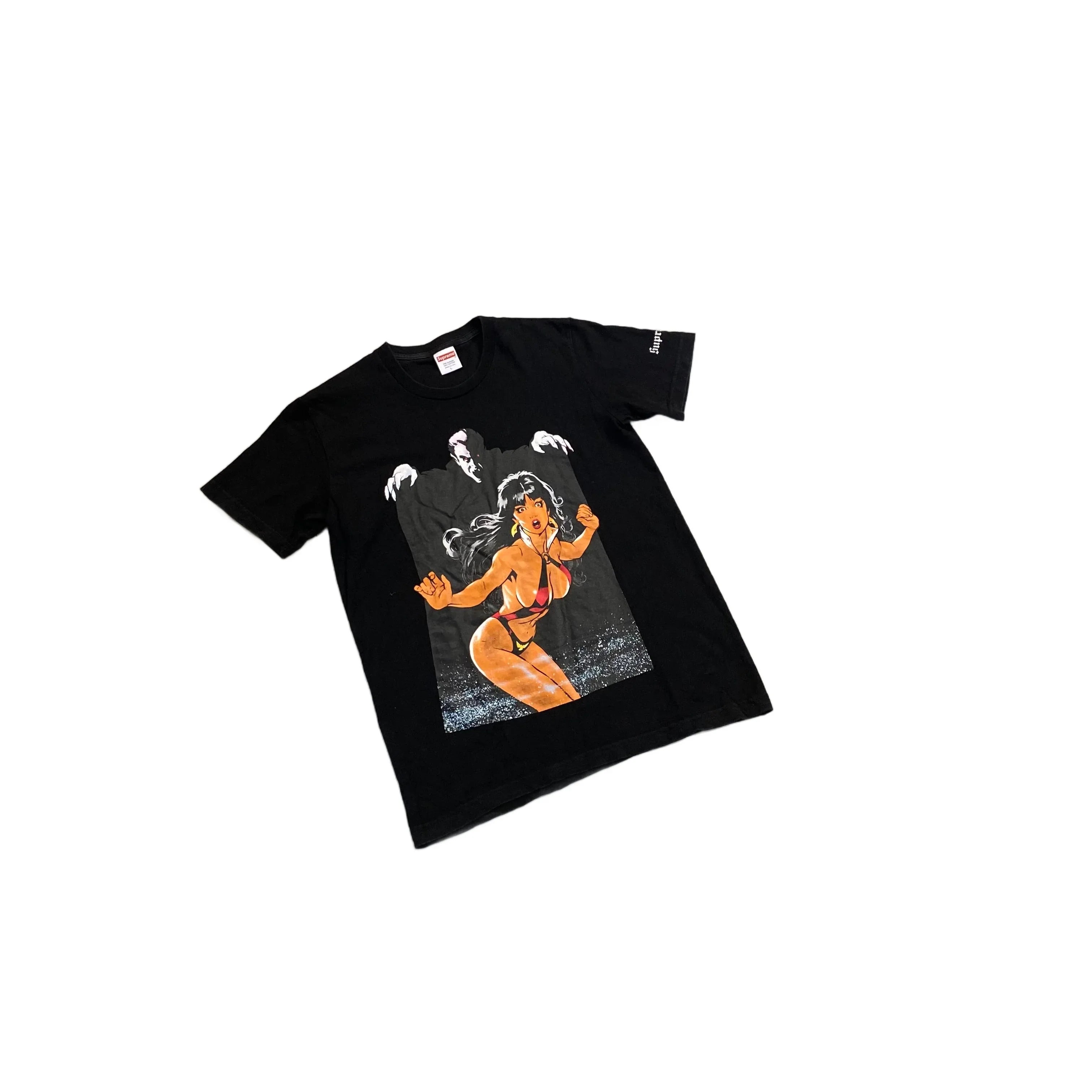 Black Supreme Tee - L