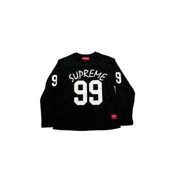 Black Supreme Long Sleeve Tee - S