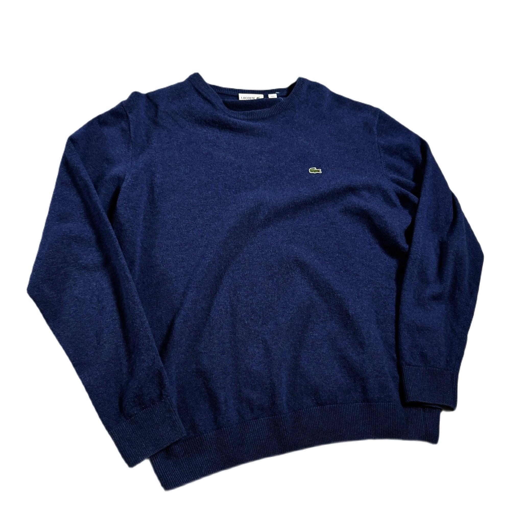 Vintage Blue Lacoste Sweatshirt - XL