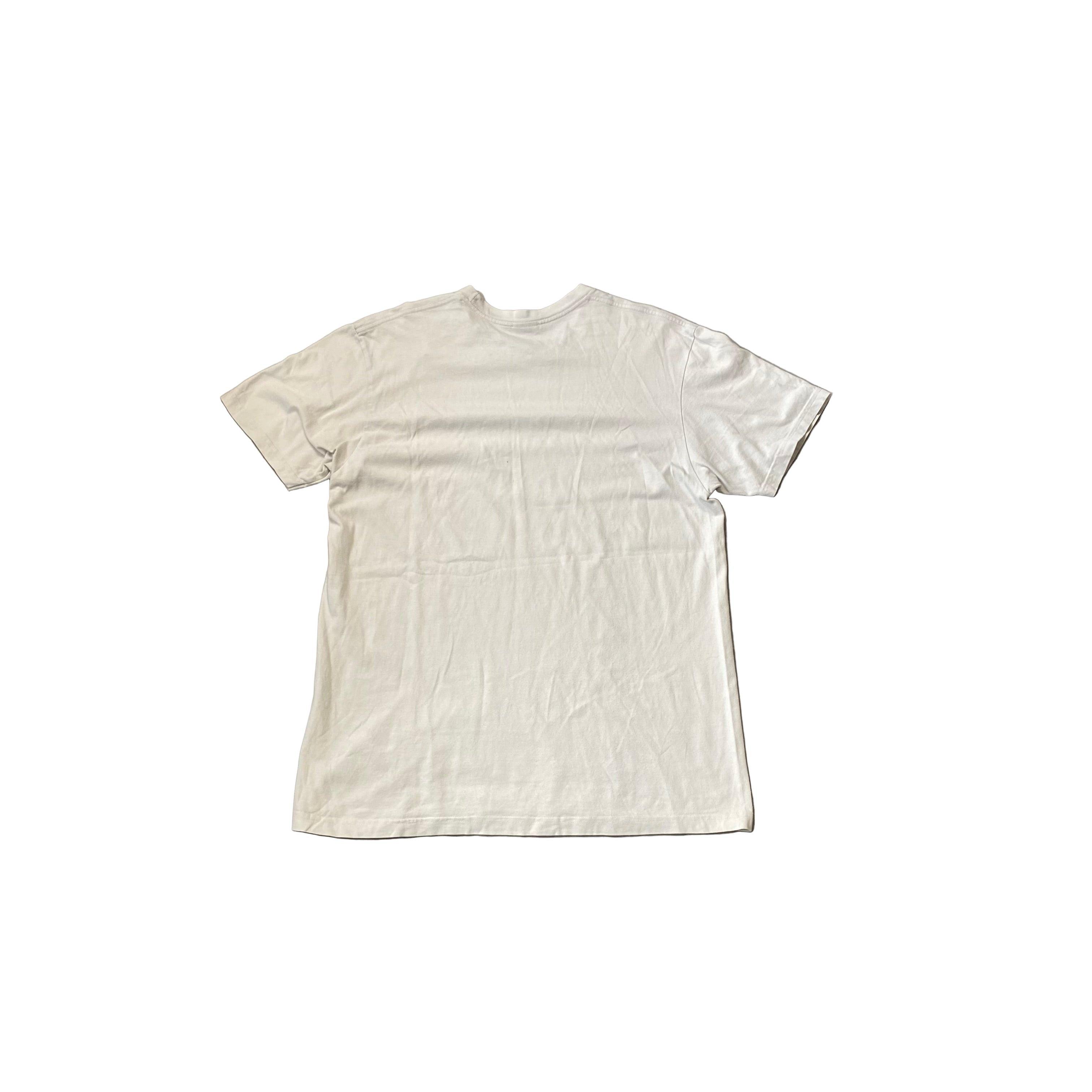 White Supreme Tee - L