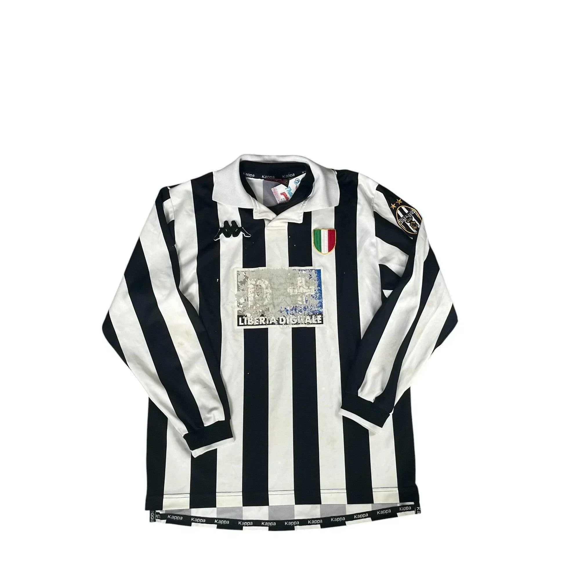 1998 Juventus Long Sleeve Home Shirt - Kids