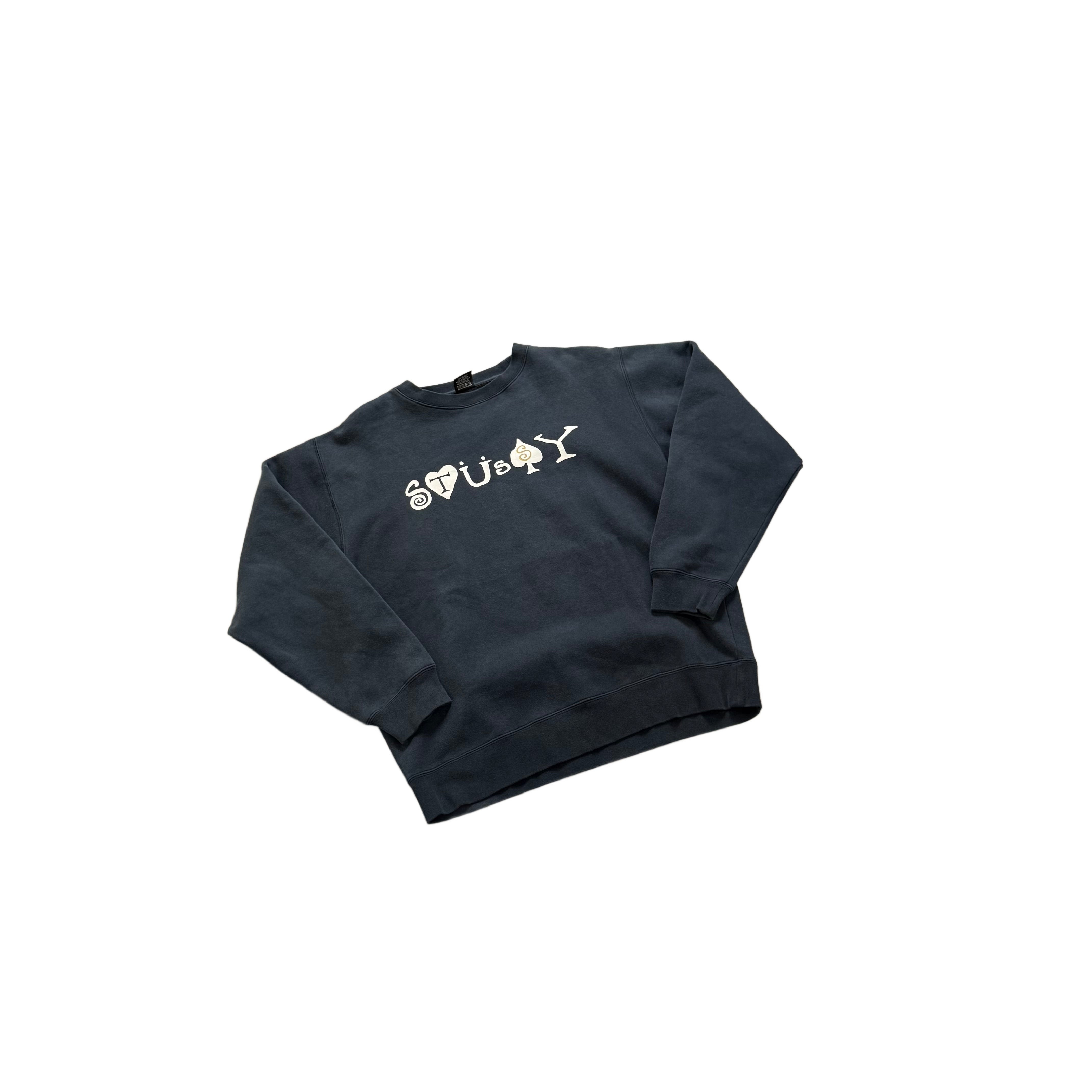 Black Stussy Sweatshirt - M
