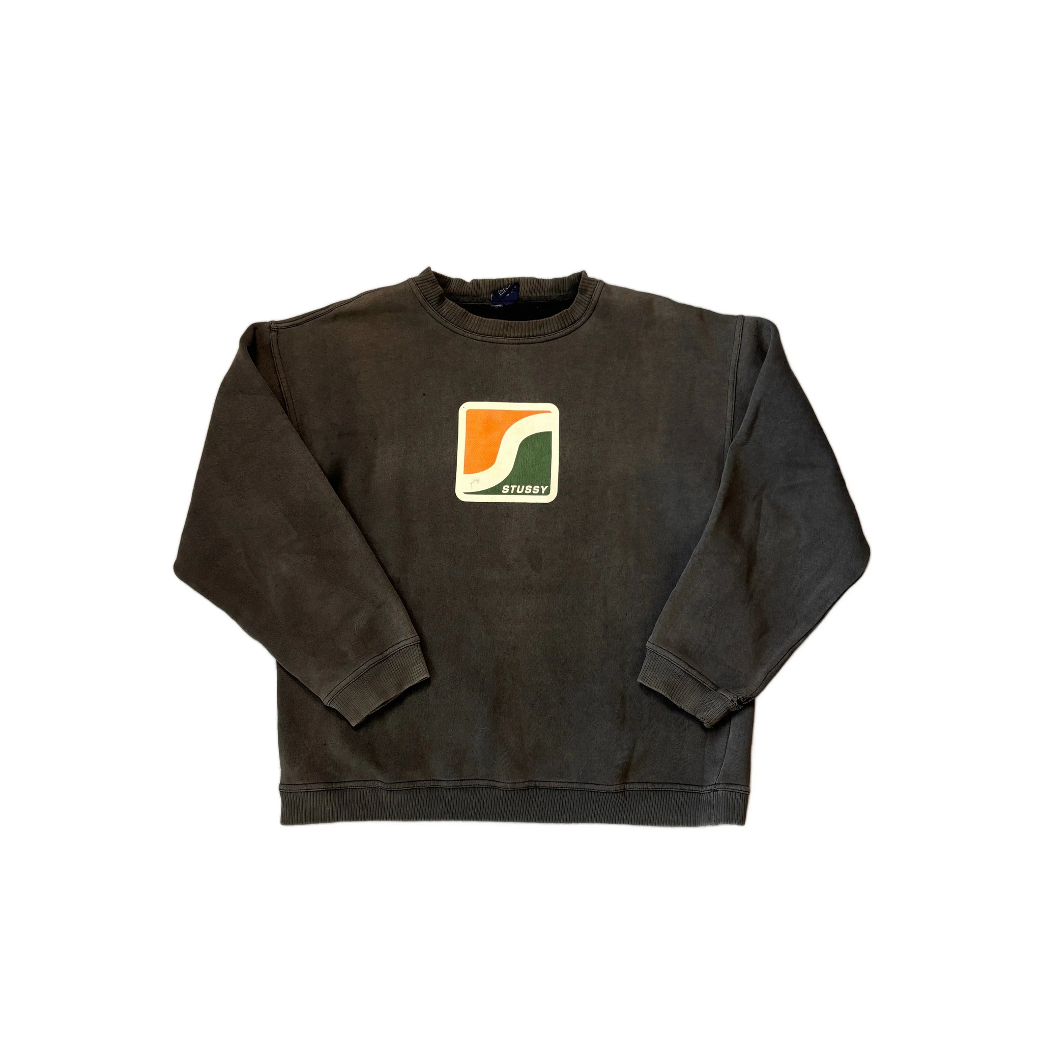 Brown Stussy Sweatshirt - M