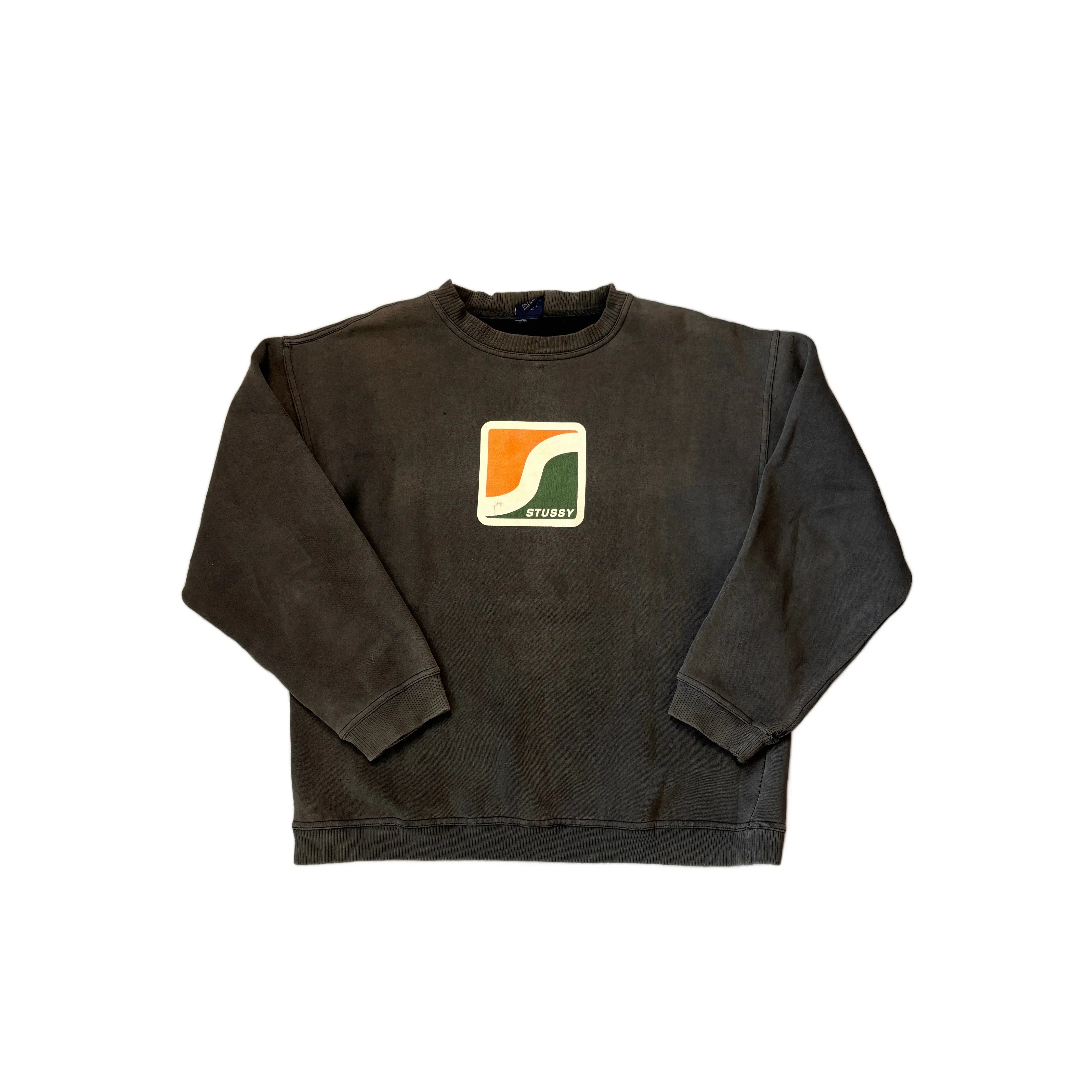 Brown Stussy Sweatshirt - M