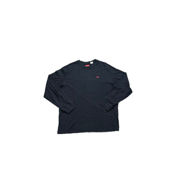 Black Supreme Long Sleeve Tee - L