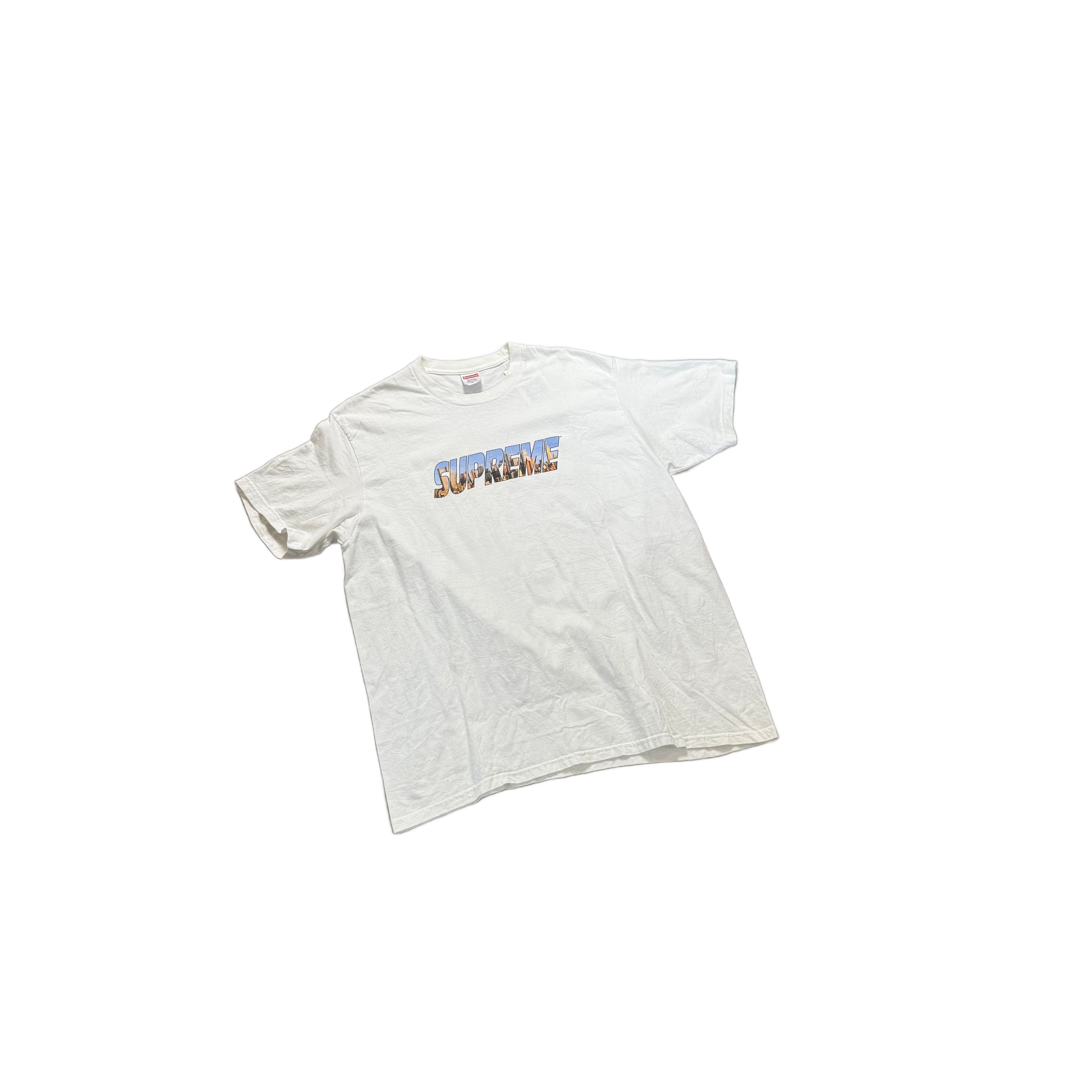 White Supreme Tee - XL