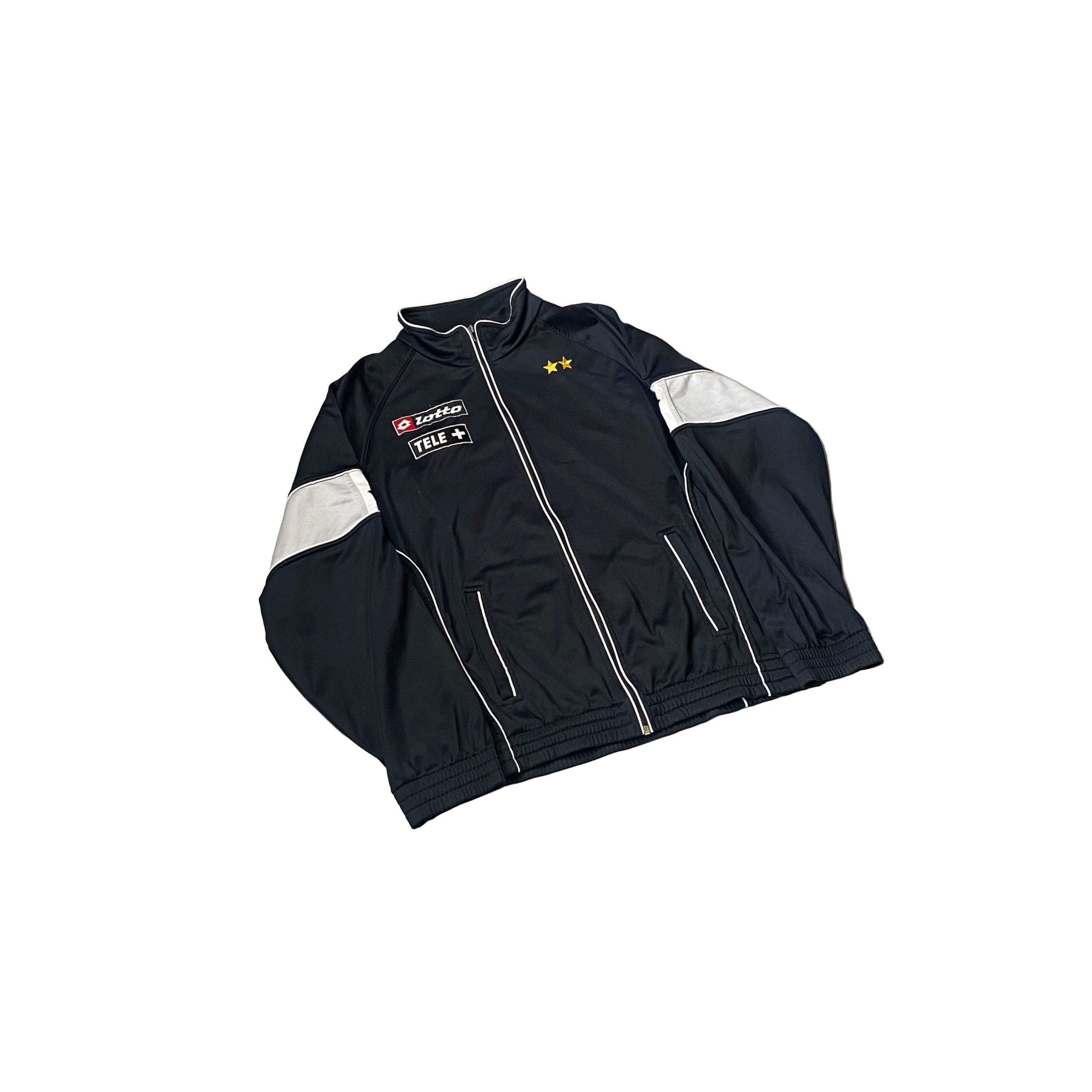 Vintage Black Juventus Jacket - M