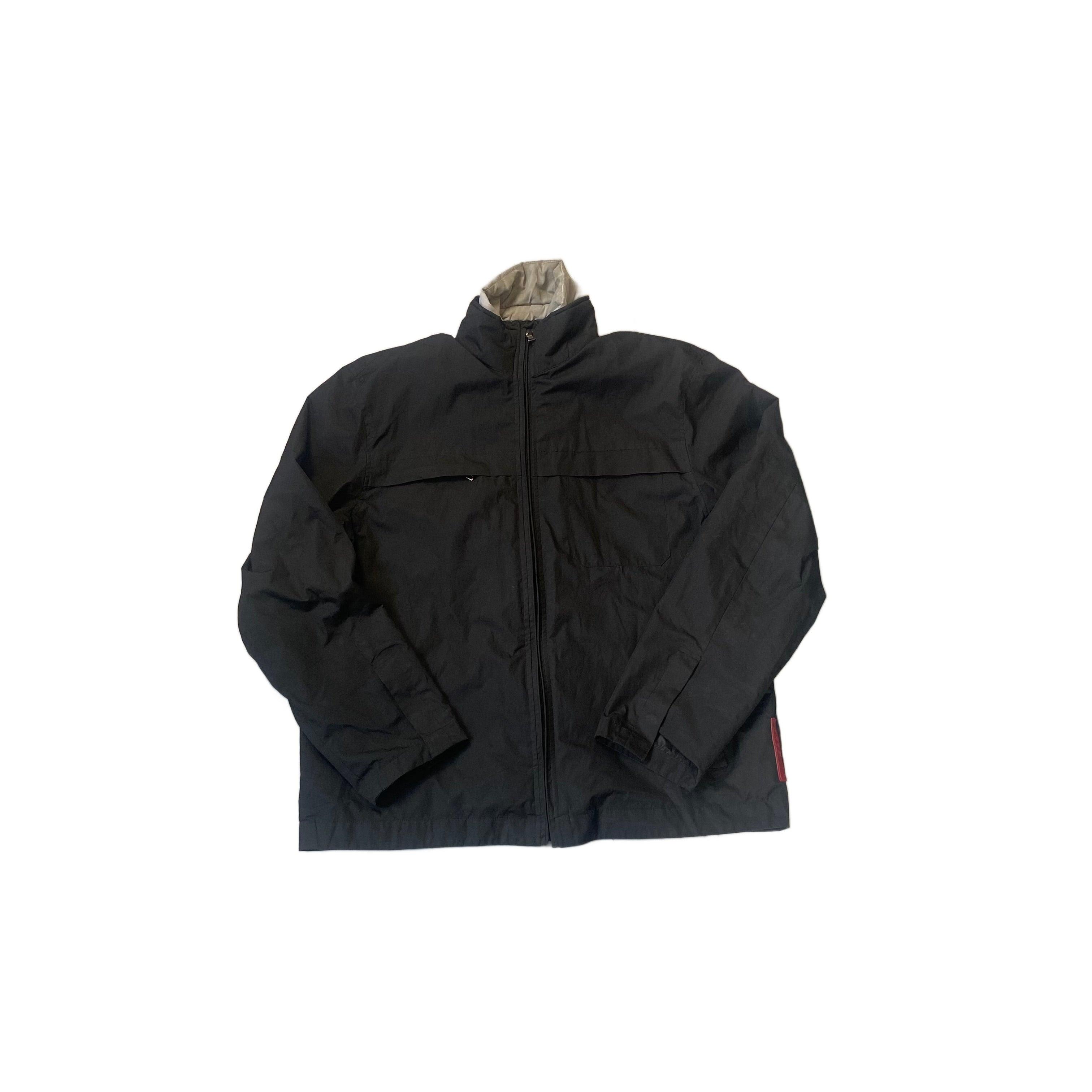 Vintage Black Prada Jacket - XXL