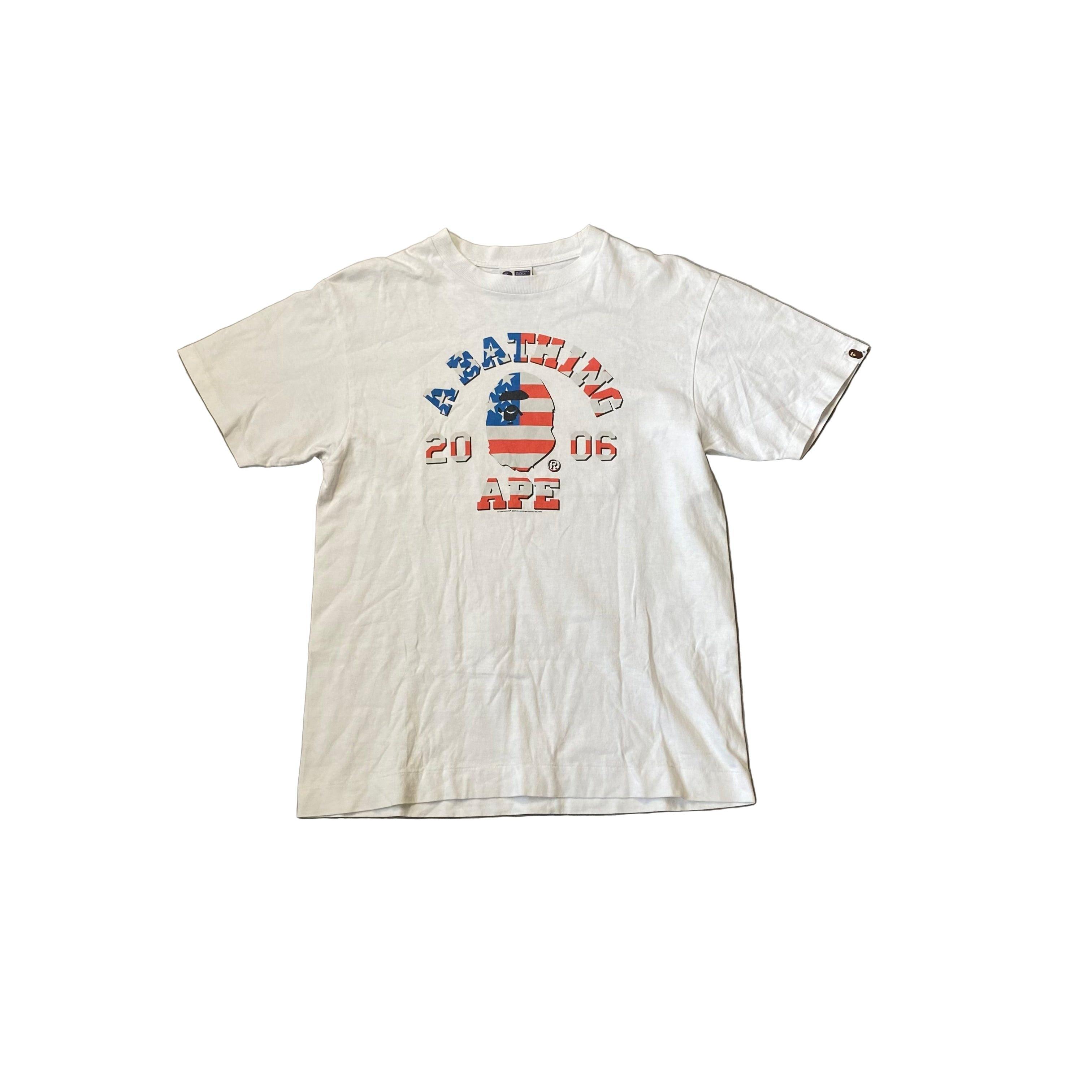 White A Bathing Ape (BAPE) Tee - M