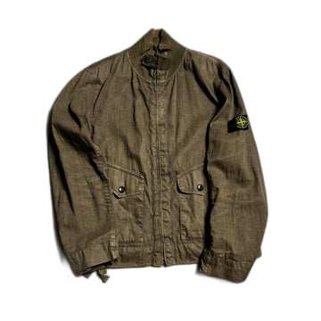 Vintage Biege Stone Island Jacket - L