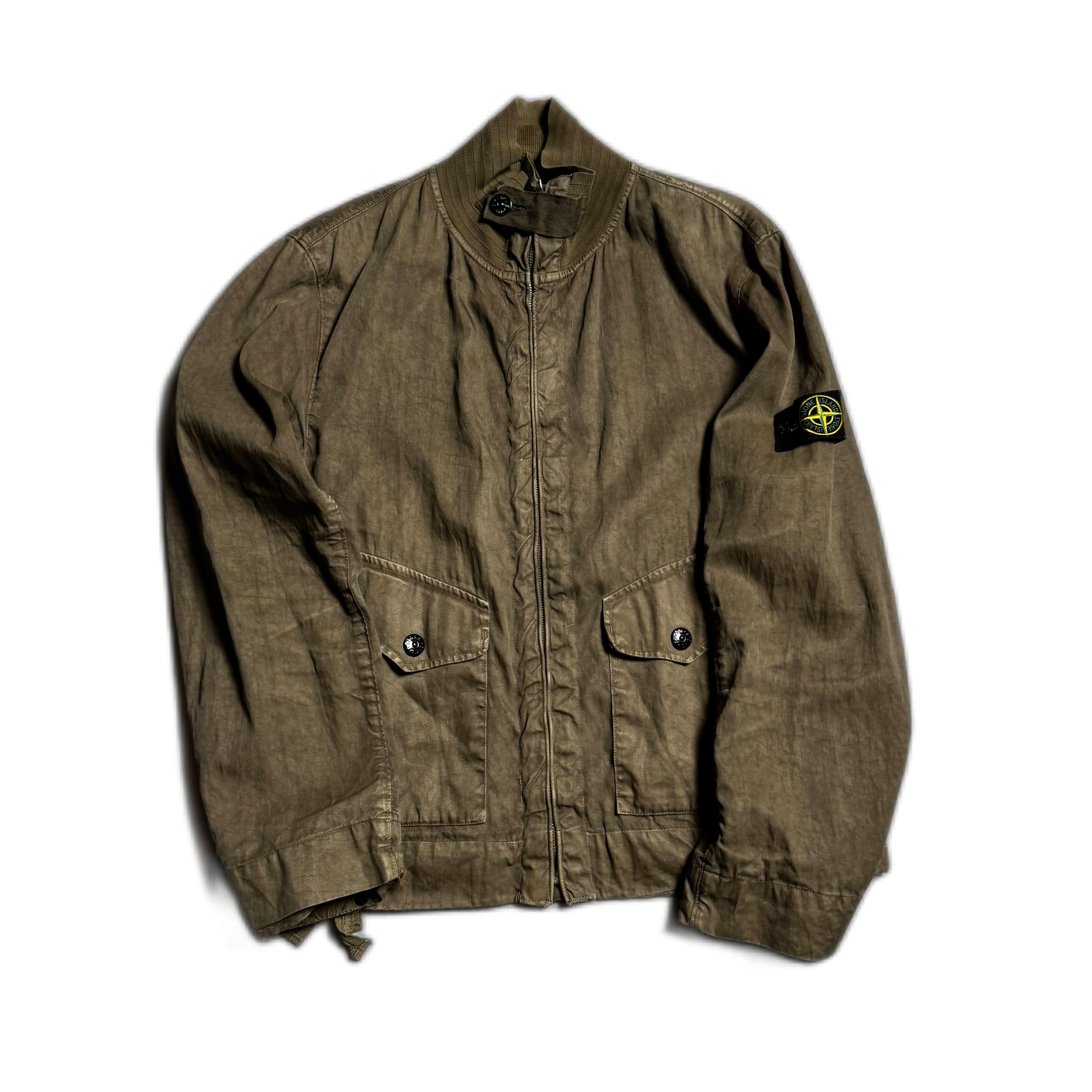 Vintage Biege Stone Island Jacket - L