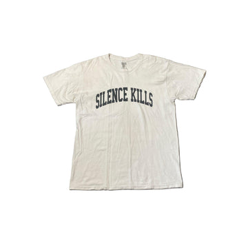 White Drama Call Tee - L