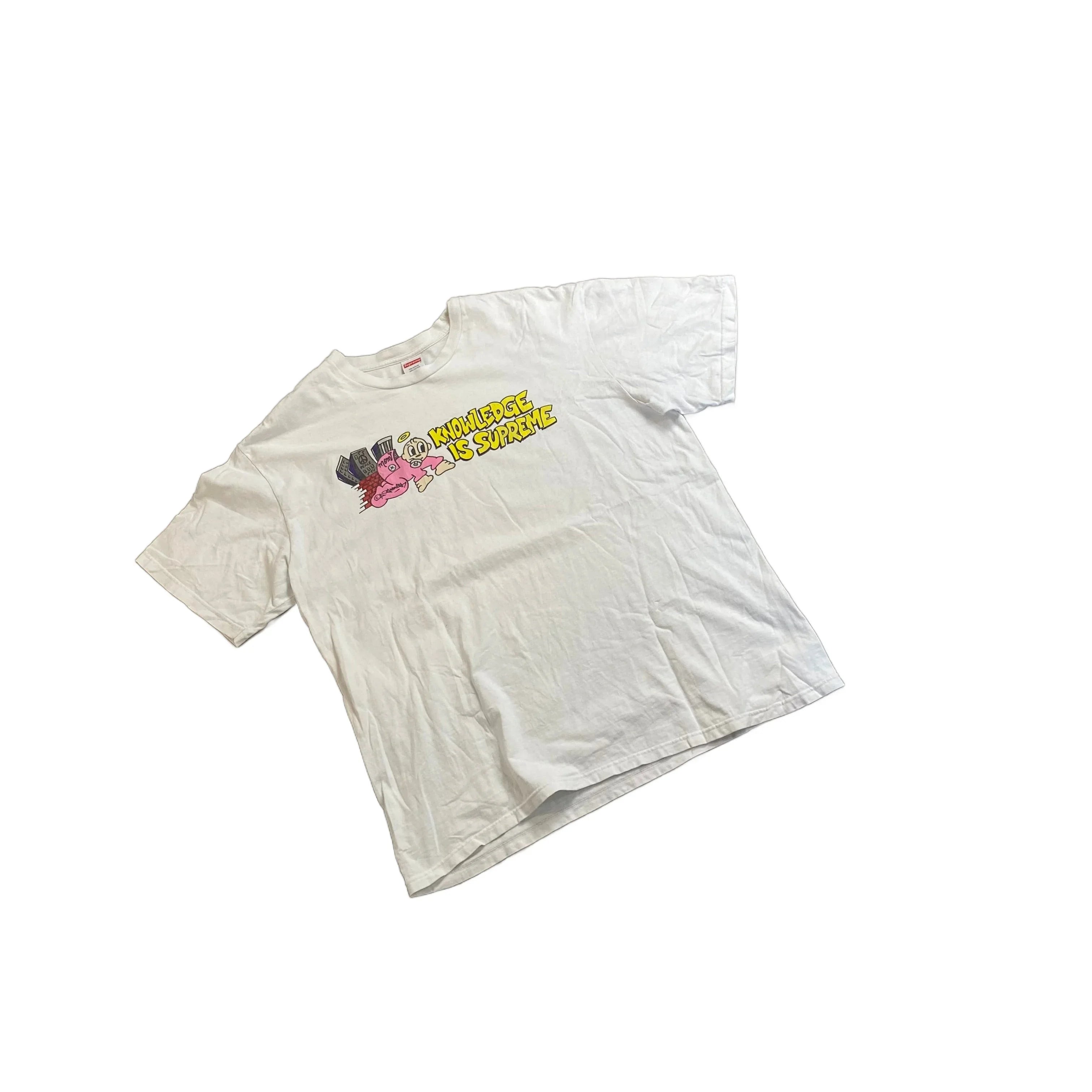 White Supreme Tee - XL