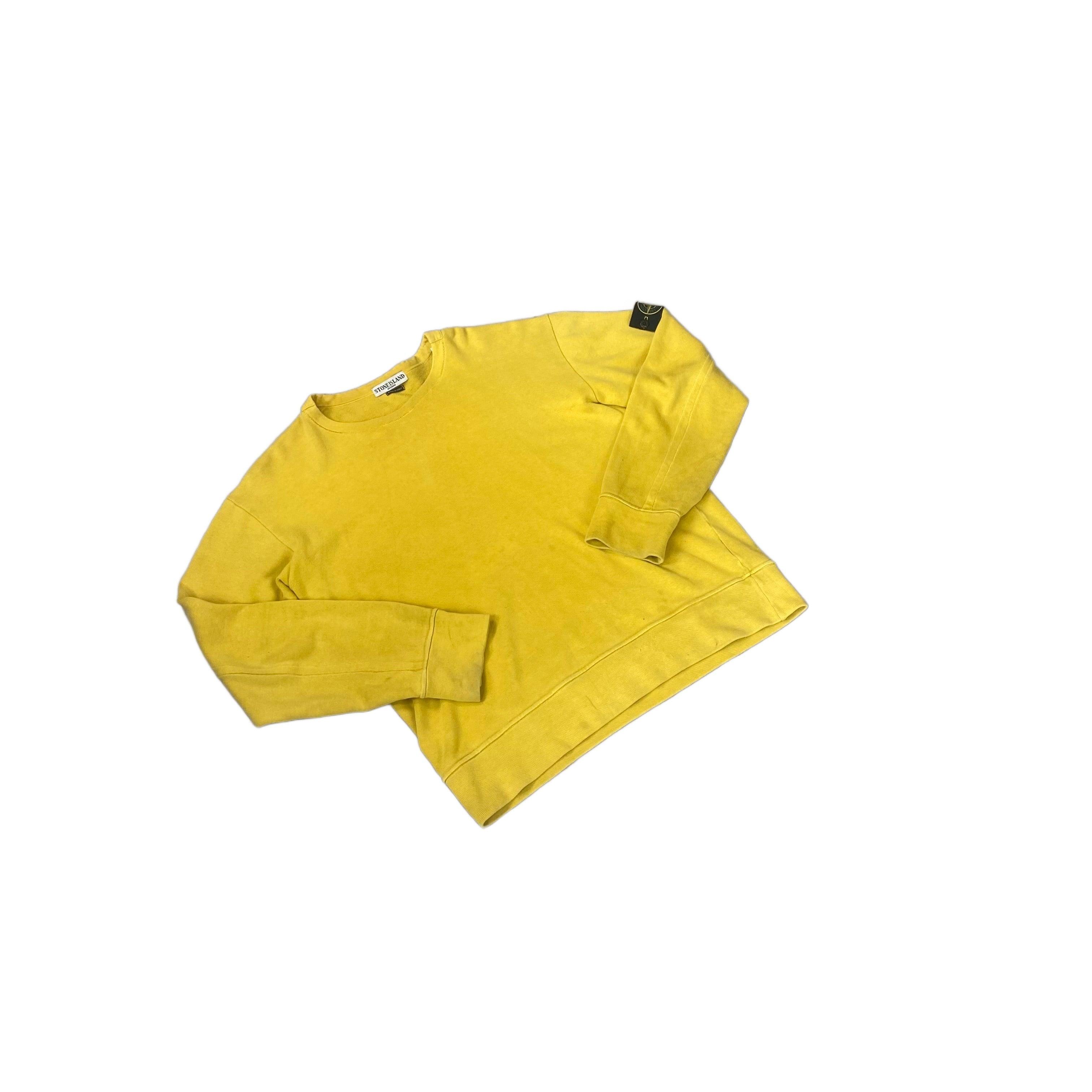 Yellow Stone Island Sweatshirt - XL